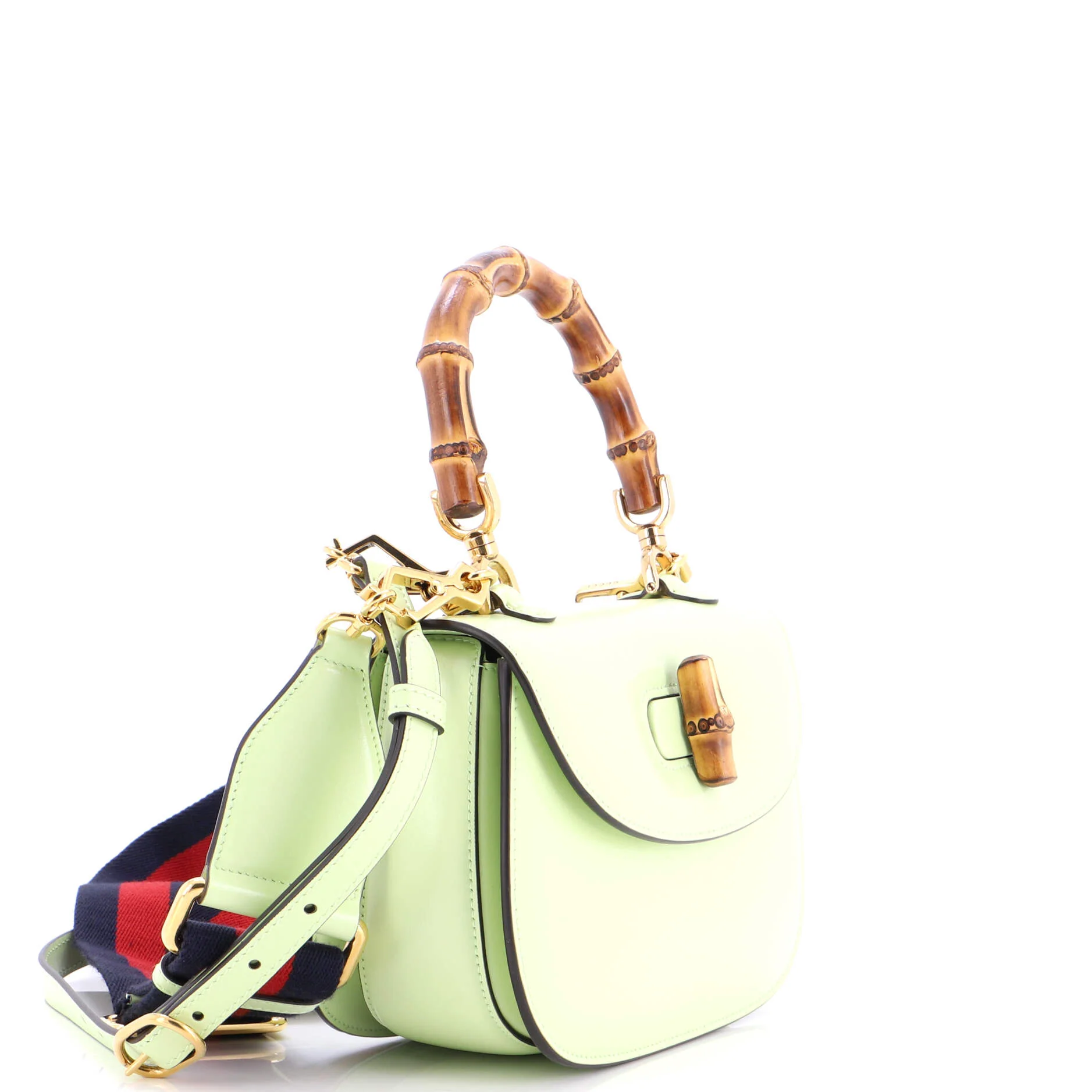 Bamboo 1947 Top Handle Bag Leather Small - Image 2
