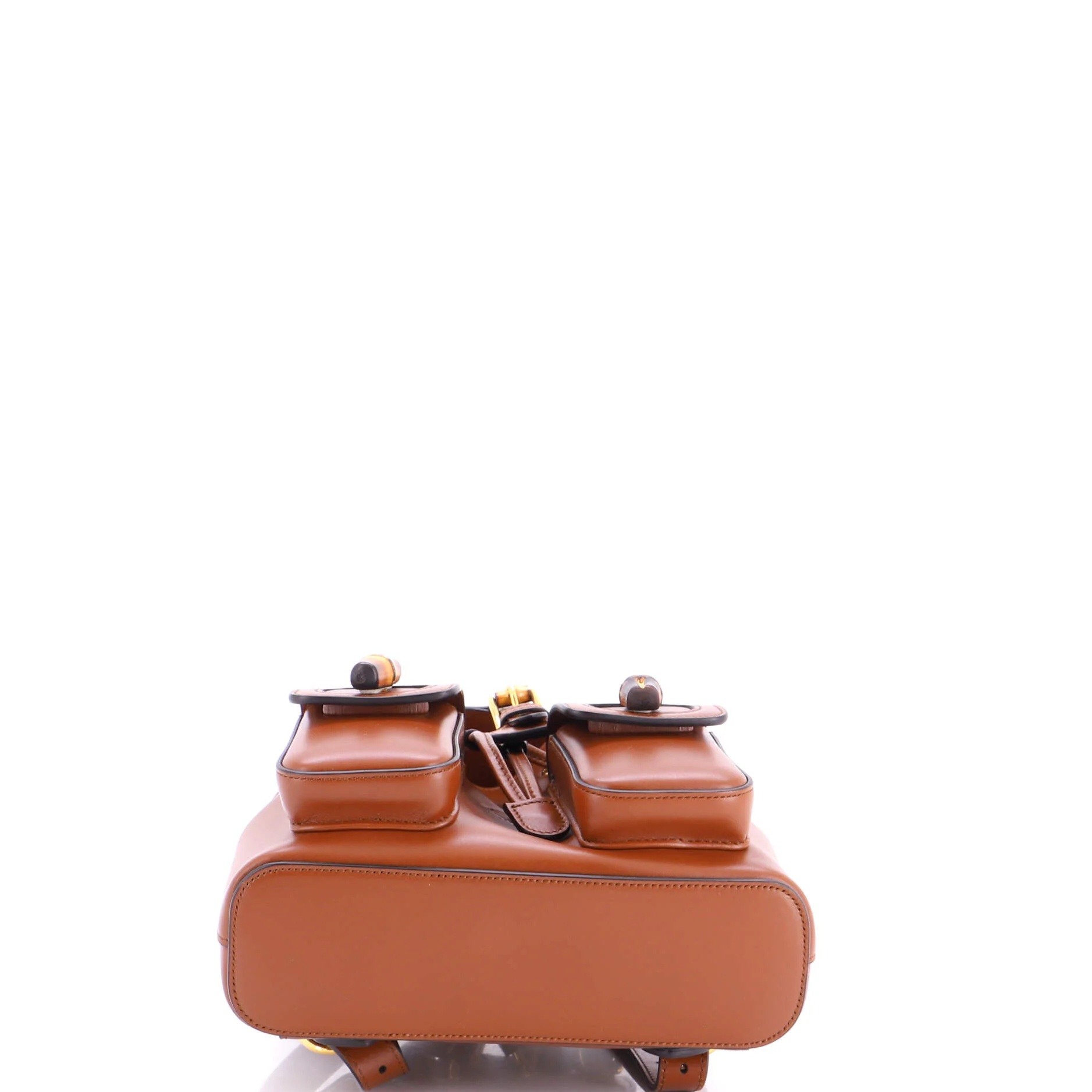 Bamboo Backpack Leather Small - Image 4