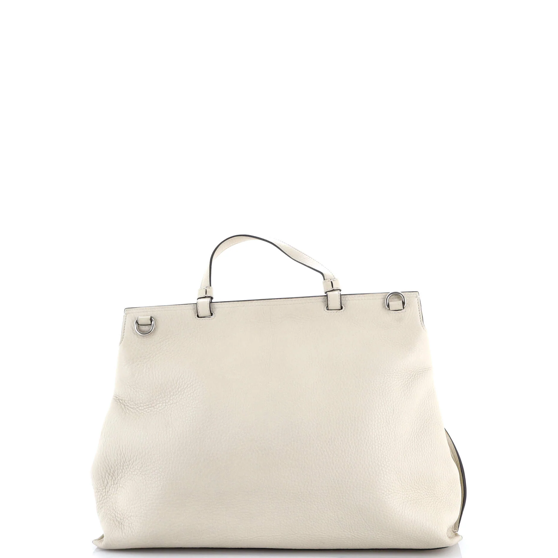 Bamboo Daily Top Handle Bag Leather Large - Image 3