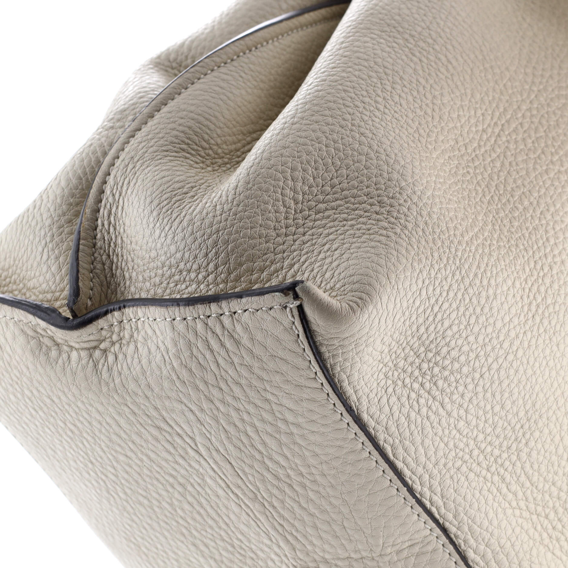 Bamboo Daily Top Handle Bag Leather Large - Image 6