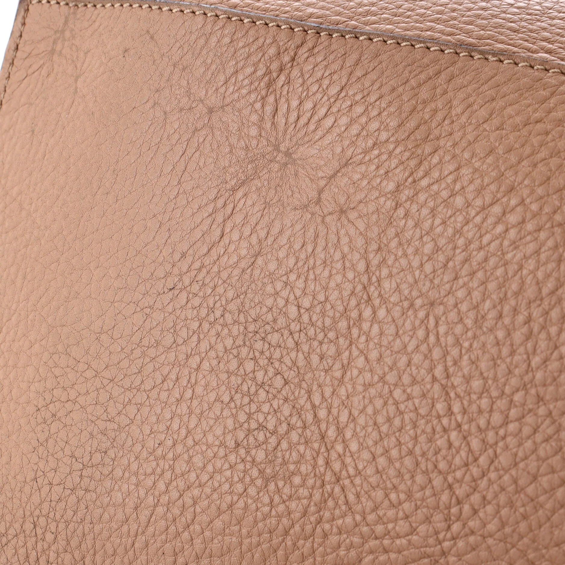 Bamboo Daily Top Handle Bag Leather Large - Image 6