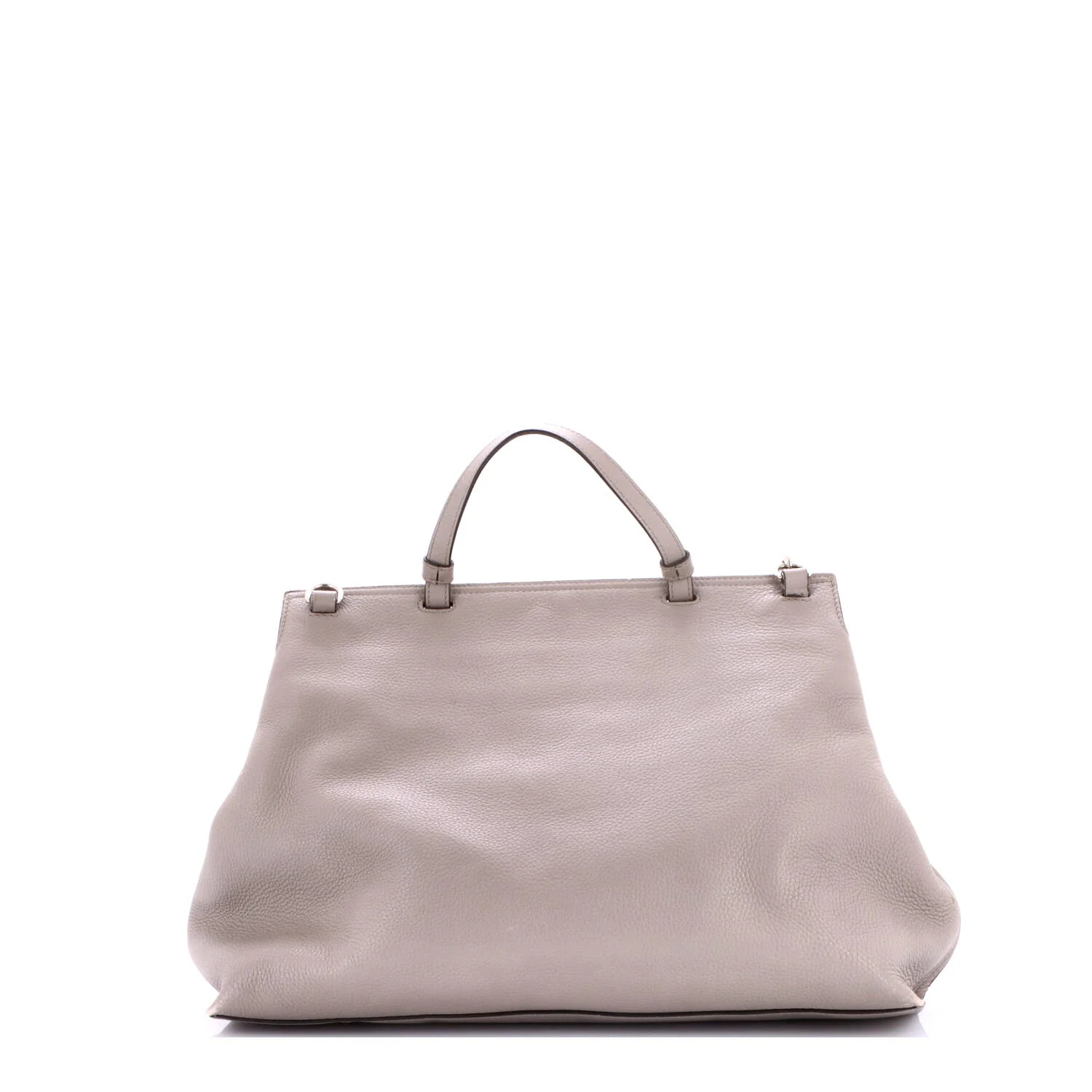 Bamboo Daily Top Handle Bag Leather Large - Image 3