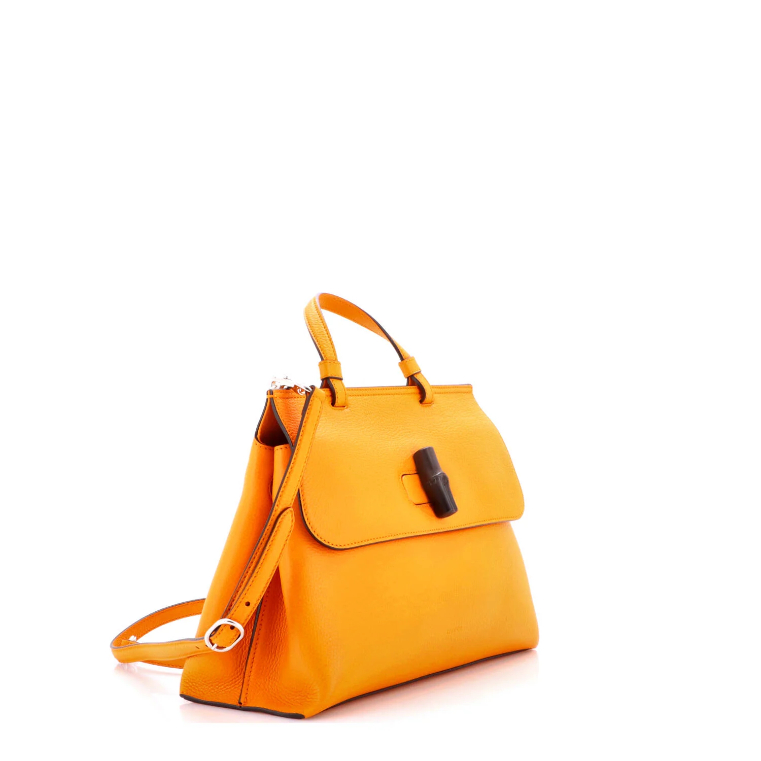 Bamboo Daily Top Handle Bag Leather Medium - Image 2