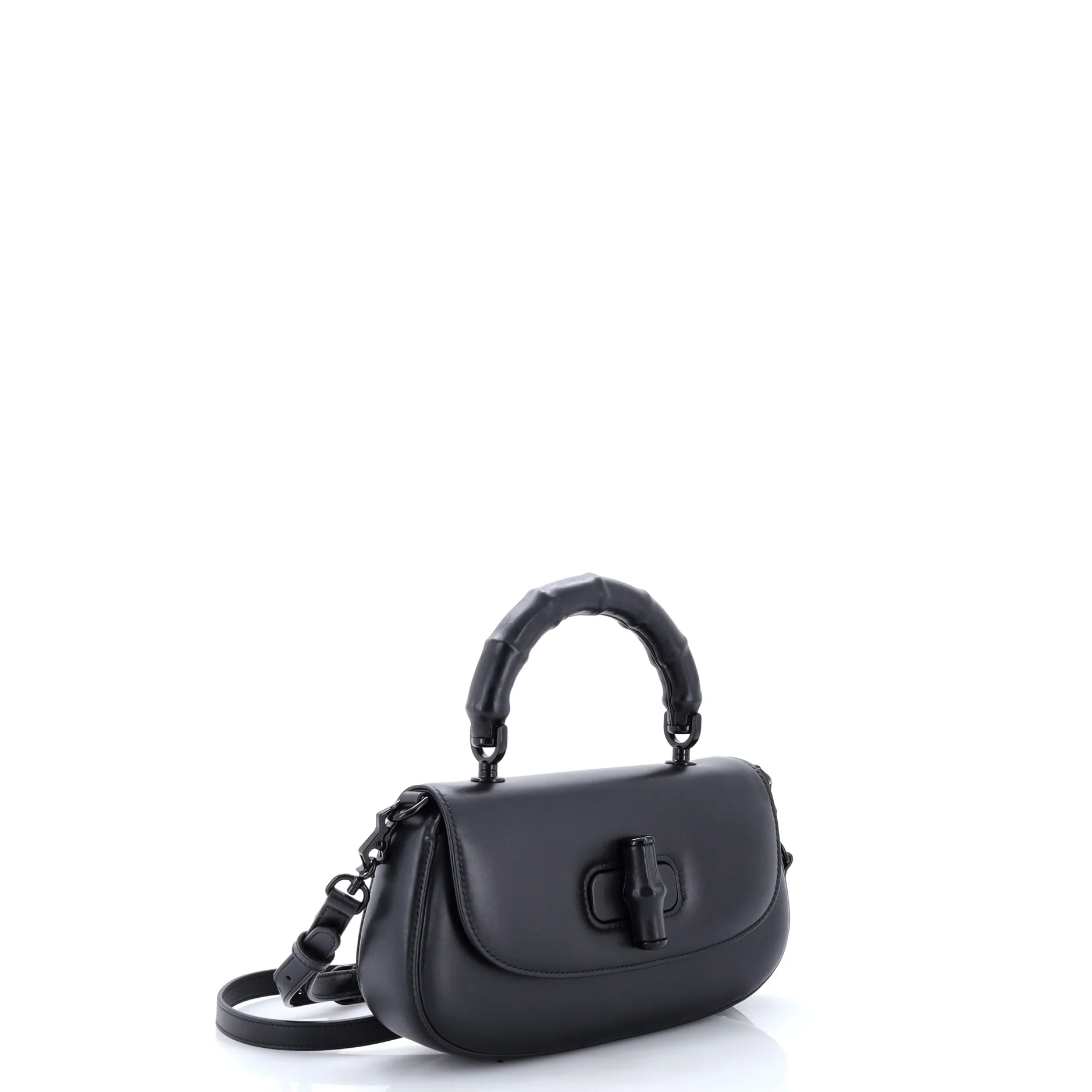 Bamboo Diva Top Handle Bag Leather Medium - Image 2