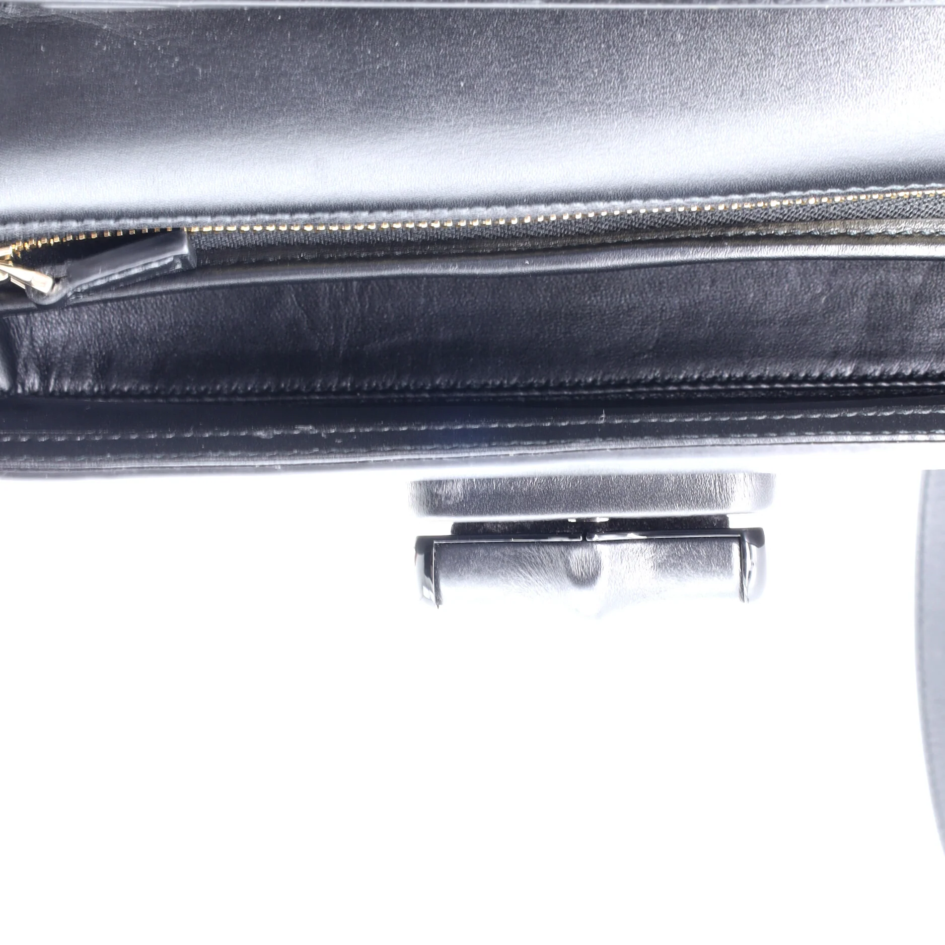 Bamboo Diva Top Handle Bag Leather Medium - Image 5