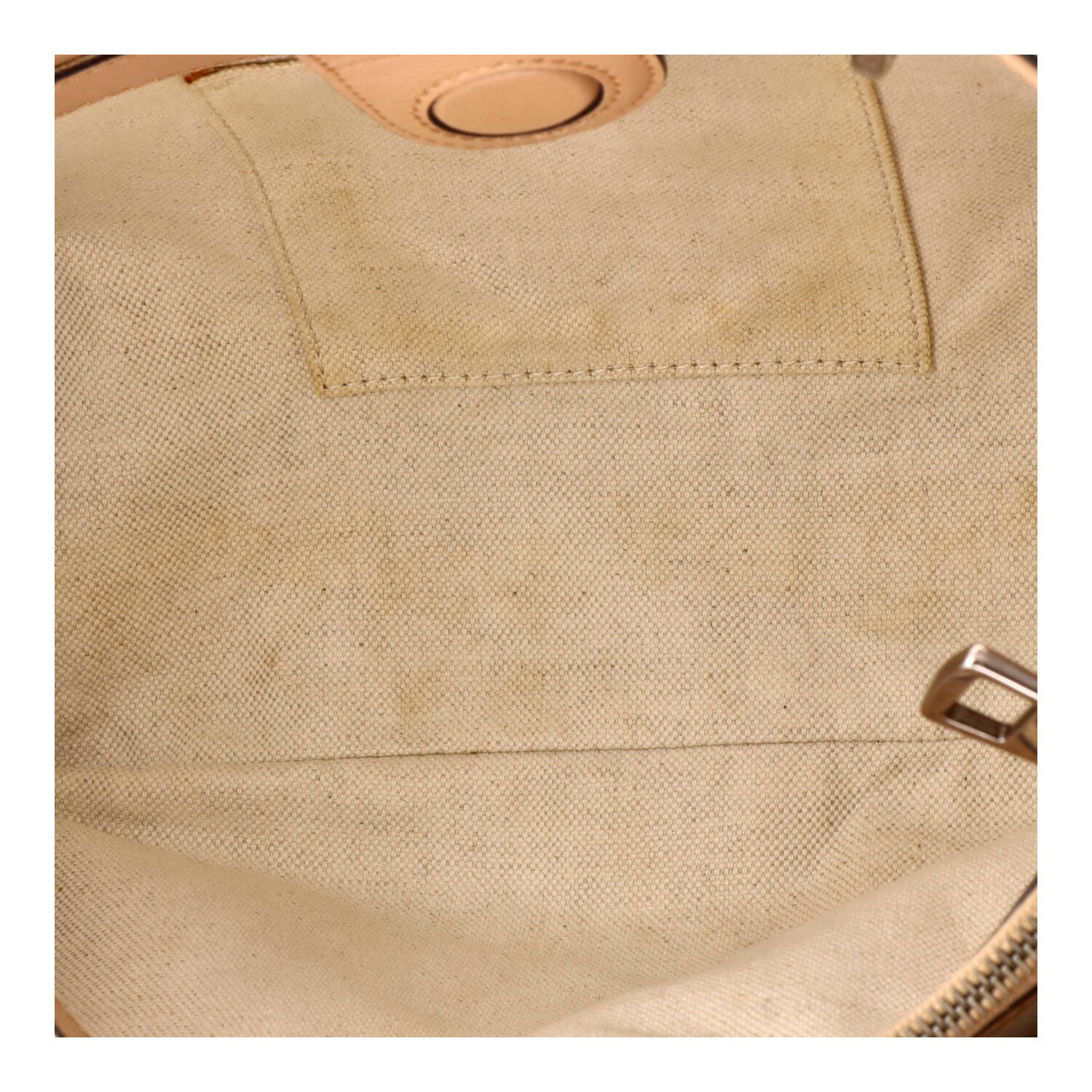 Bamboo Shopper Tote Blooms Print Leather Medium - Image 5