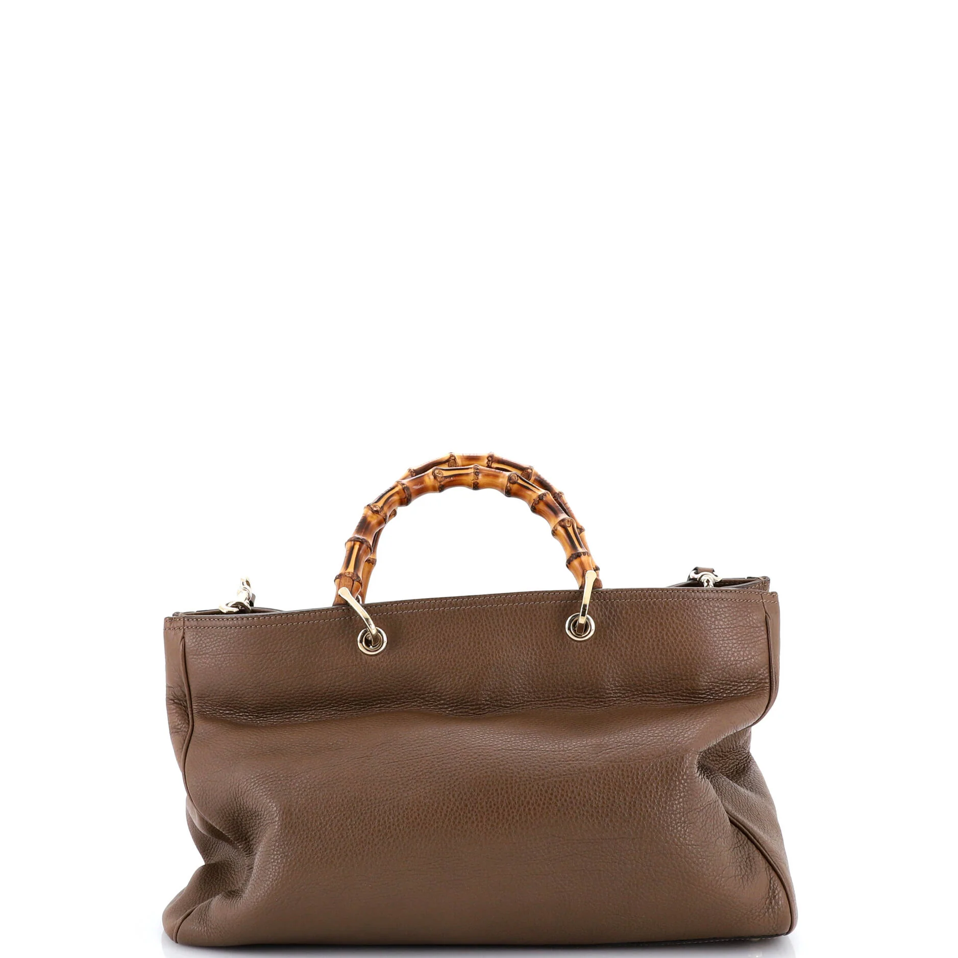 Bamboo Shopper Tote Leather Large - Image 3