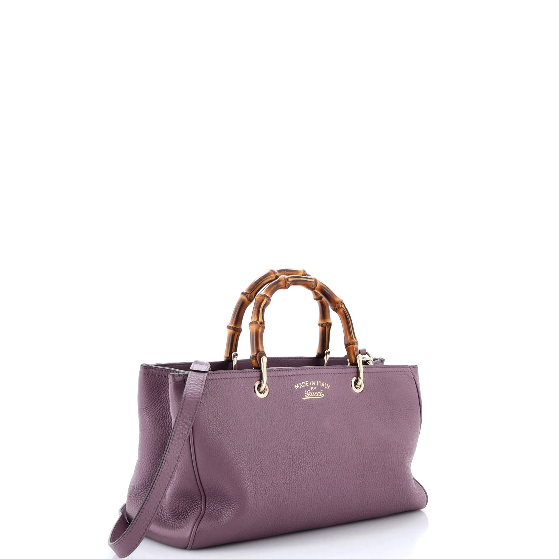 Bamboo Shopper Tote Leather Medium - Image 2