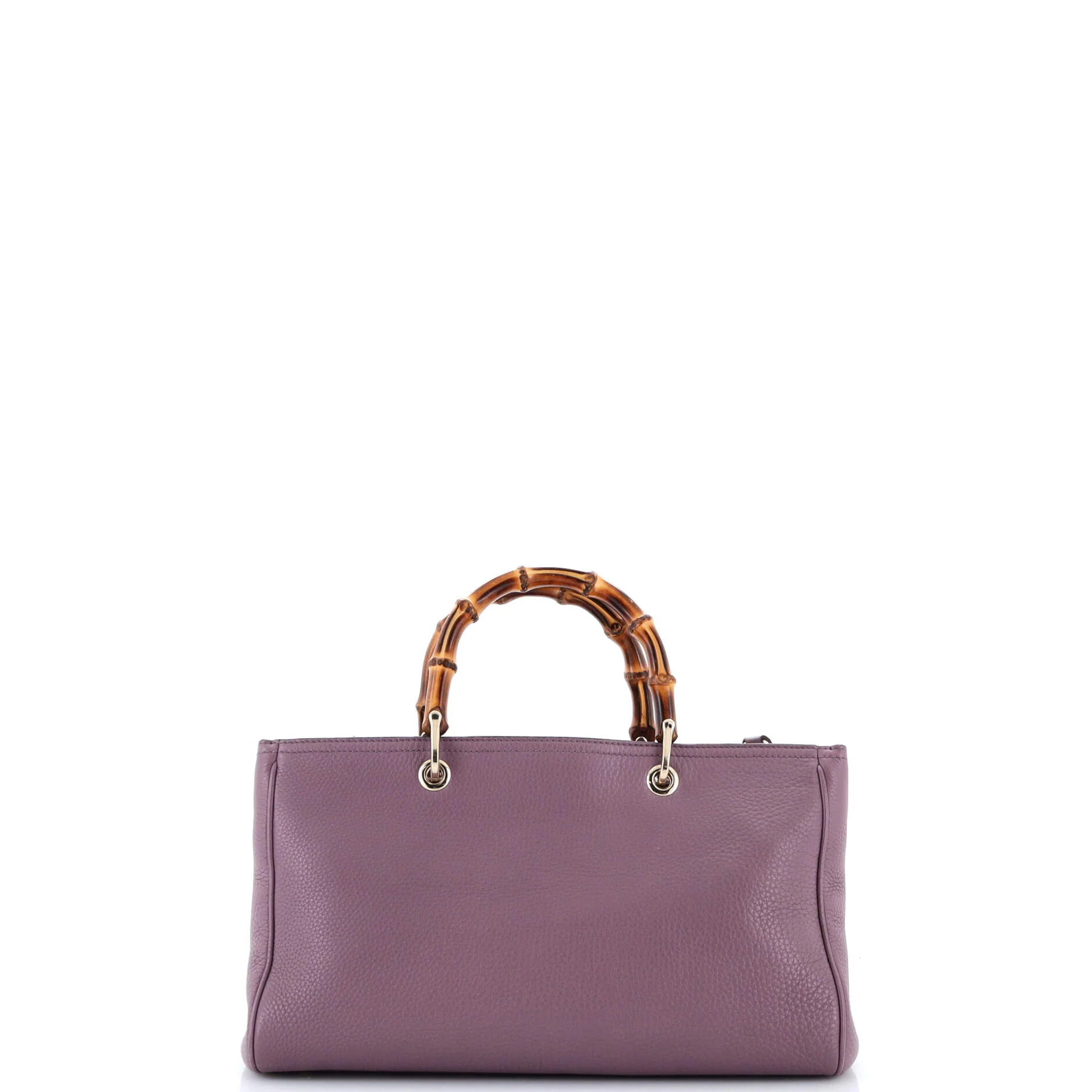 Bamboo Shopper Tote Leather Medium - Image 3