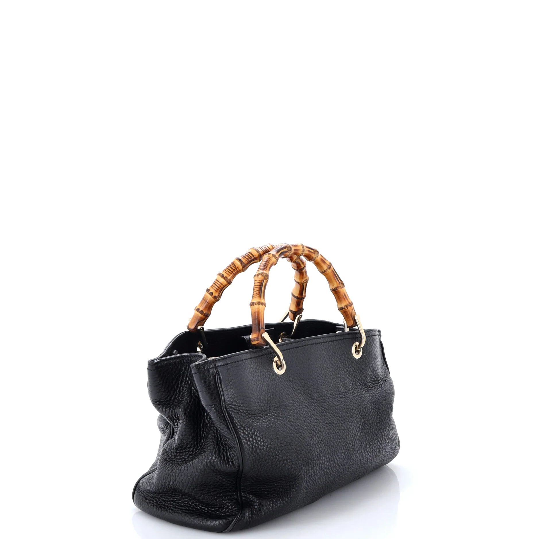 Bamboo Shopper Tote Leather Medium - Image 2
