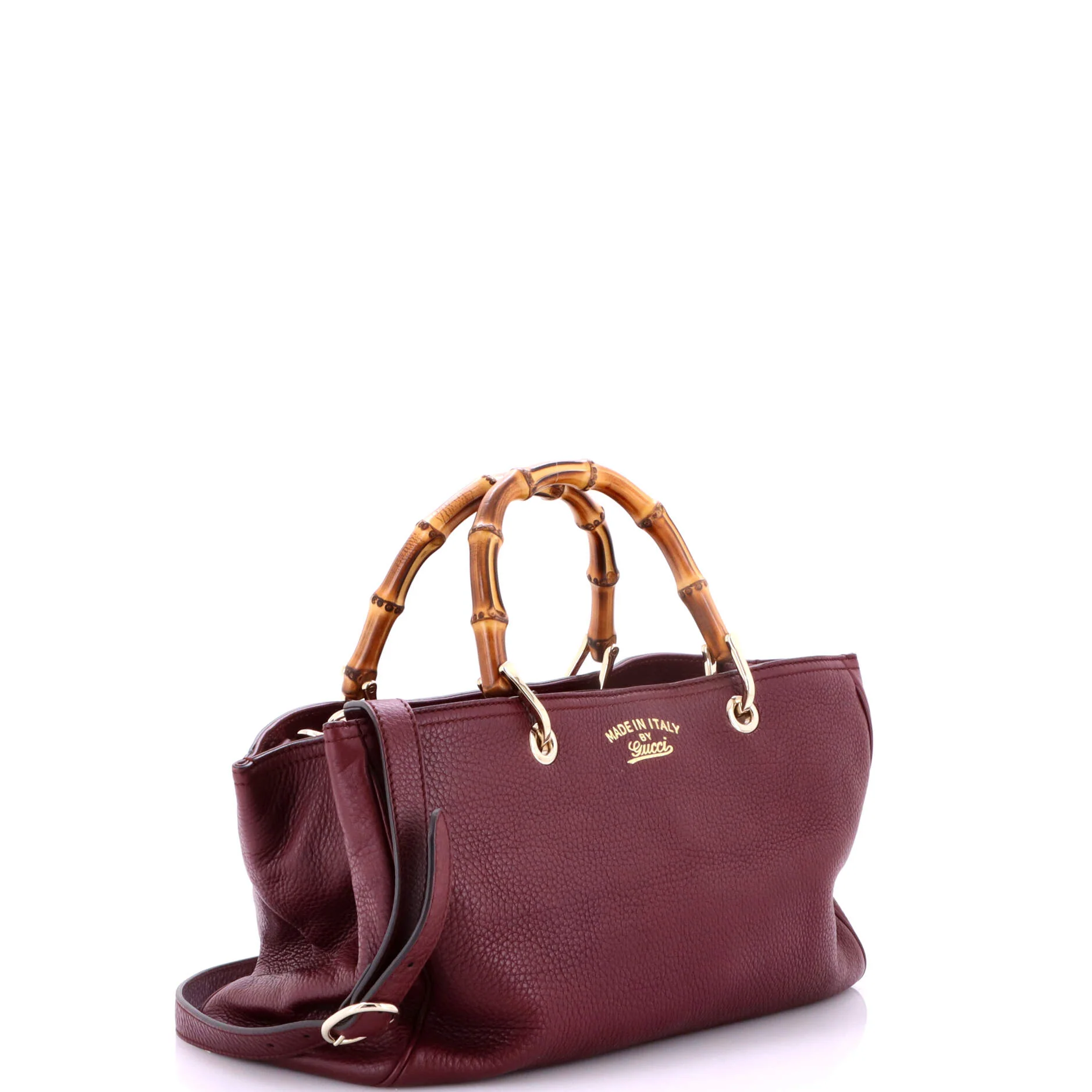 Bamboo Shopper Tote Leather Medium - Image 2