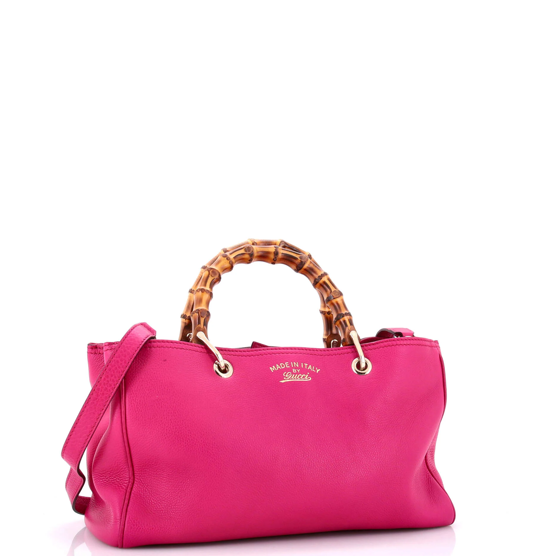 Bamboo Shopper Tote Leather Medium - Image 2