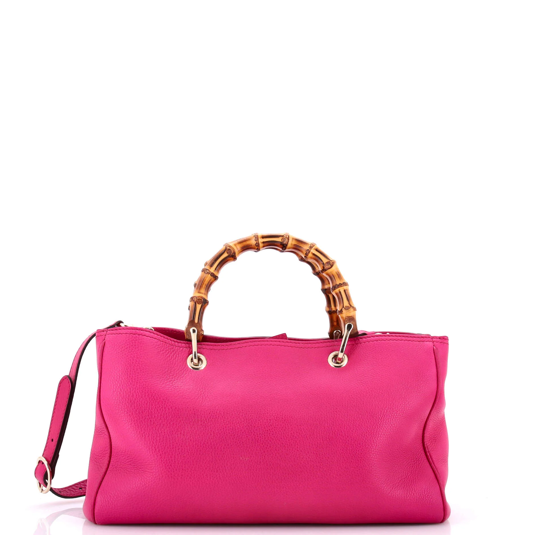Bamboo Shopper Tote Leather Medium - Image 3