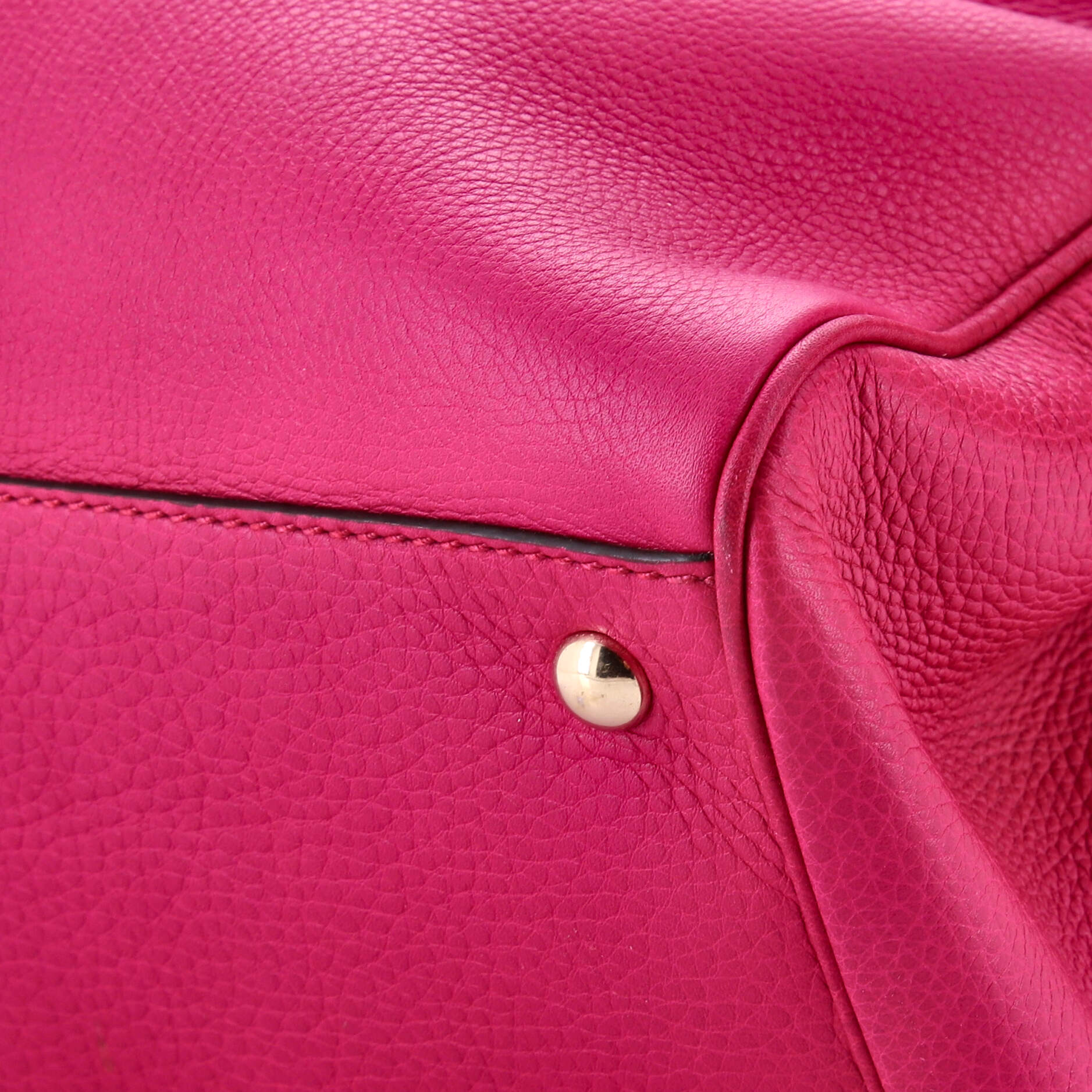 Bamboo Shopper Tote Leather Medium - Image 7