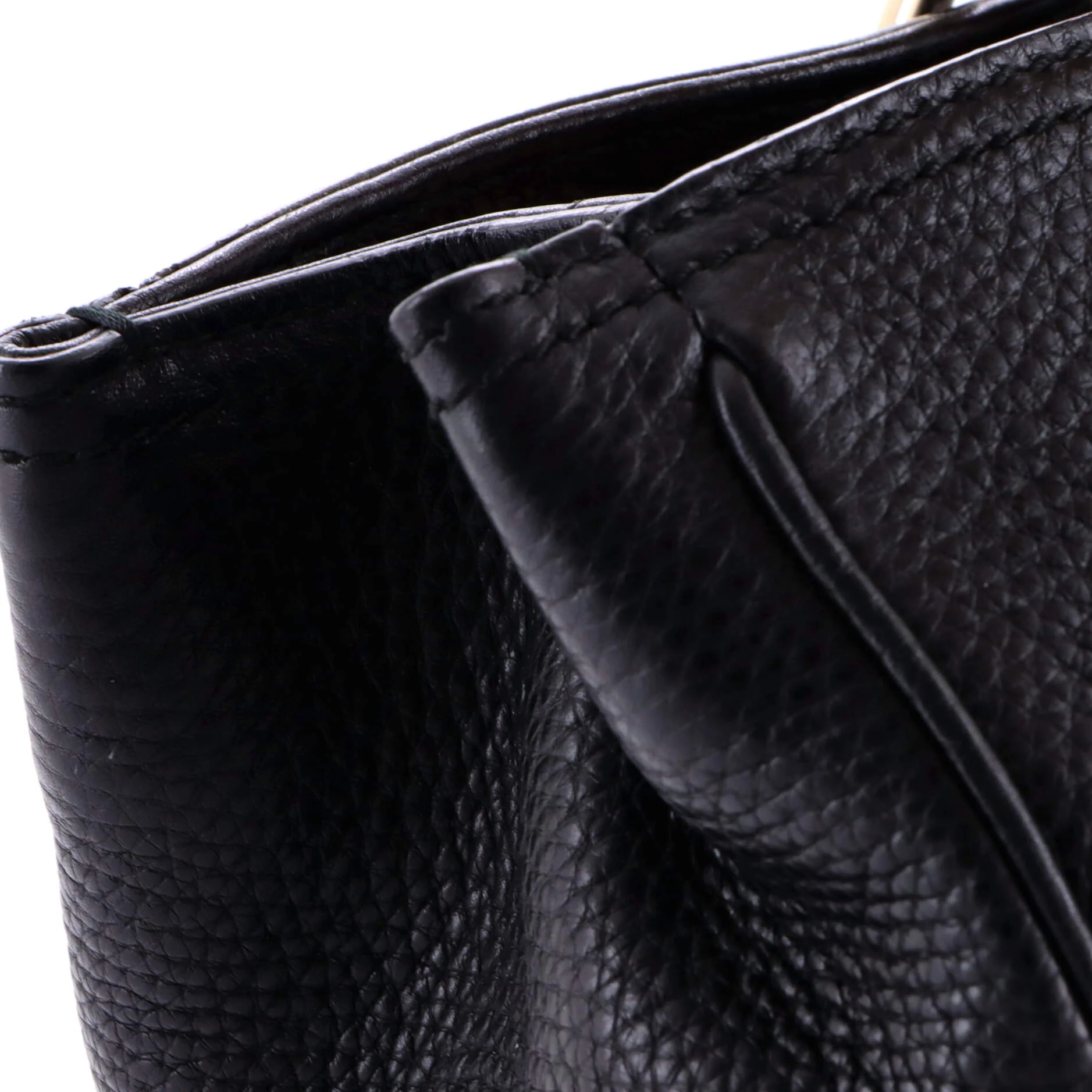 Bamboo Shopper Tote Leather Medium - Image 7