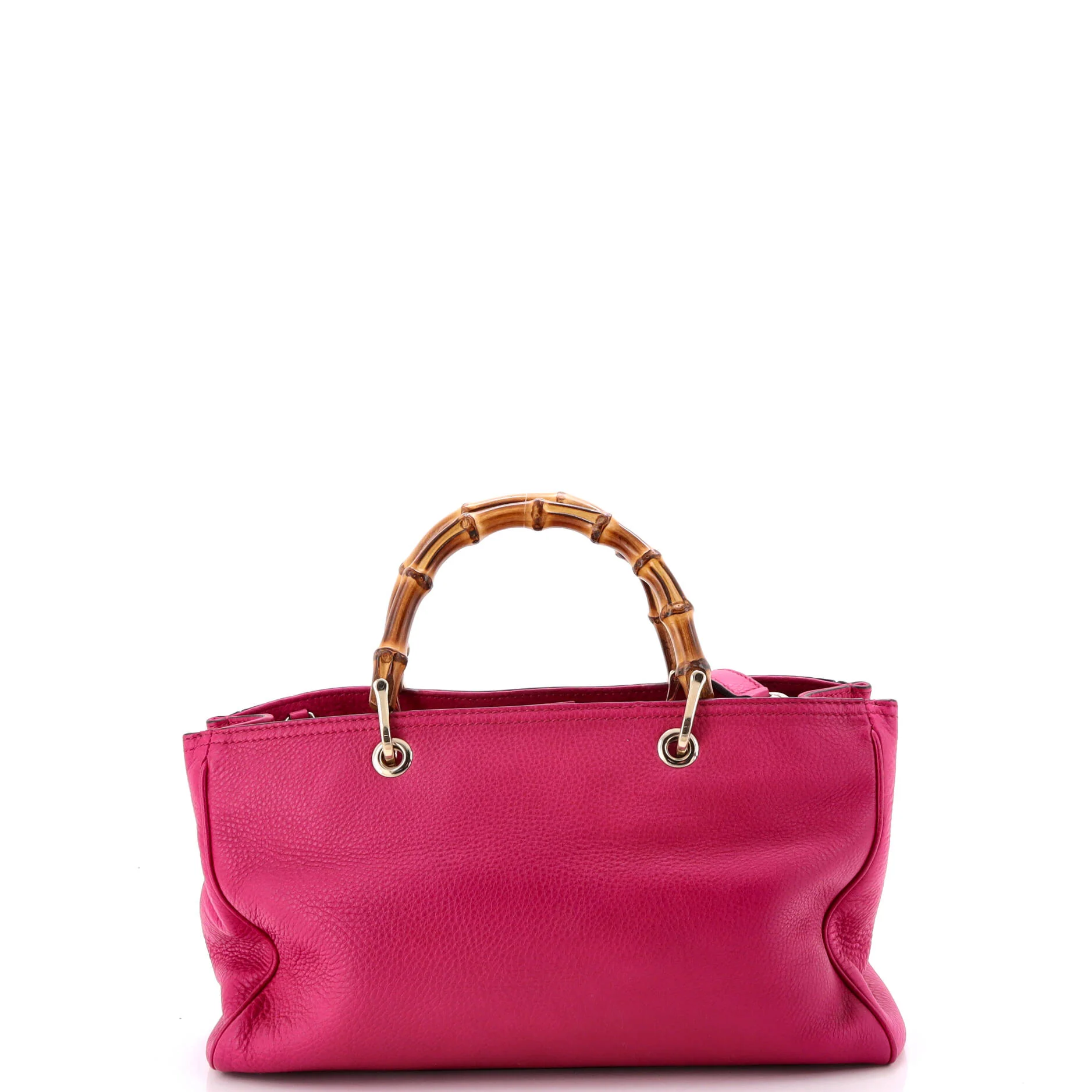 Bamboo Shopper Tote Leather Medium - Image 3