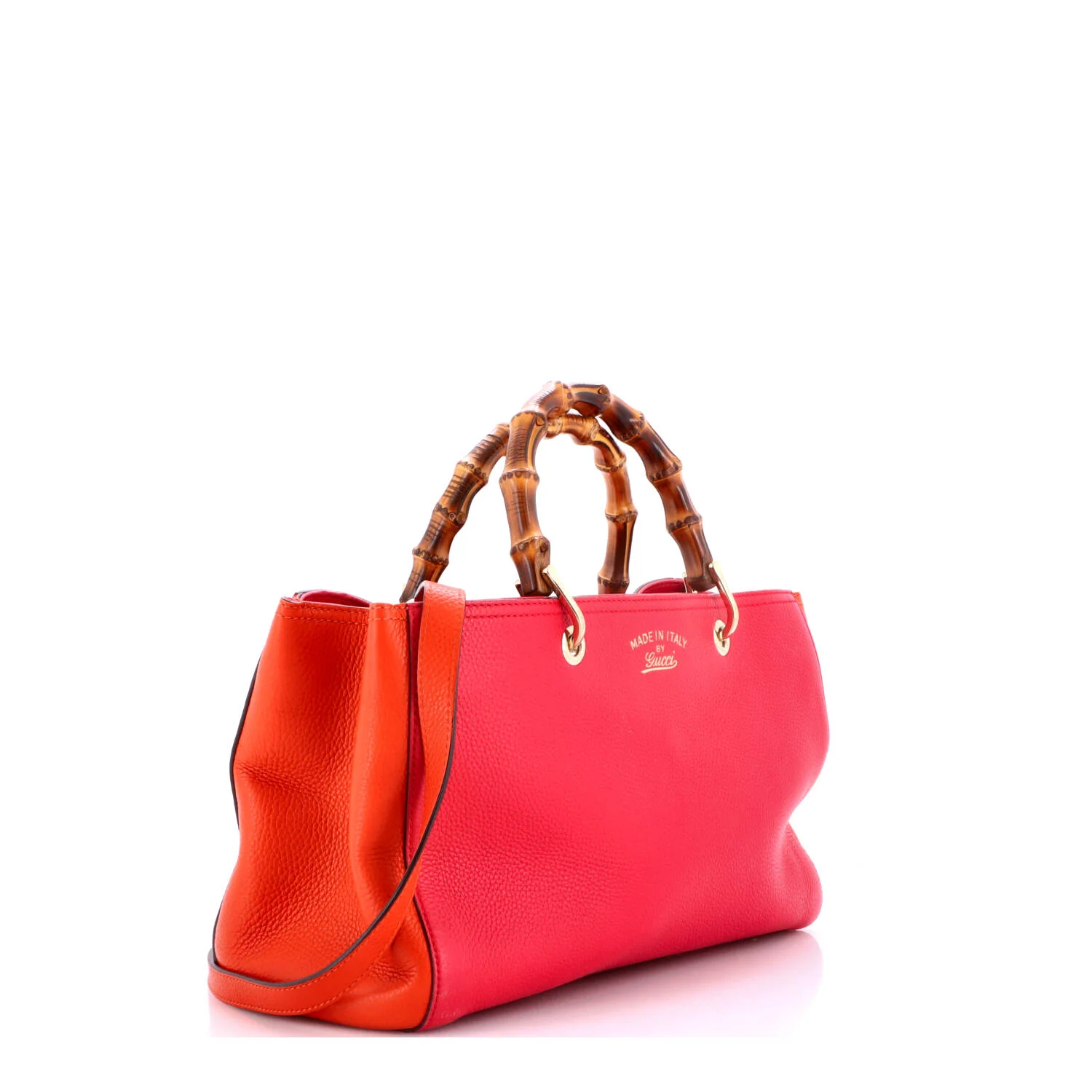 Bamboo Shopper Tote Leather Medium - Image 2