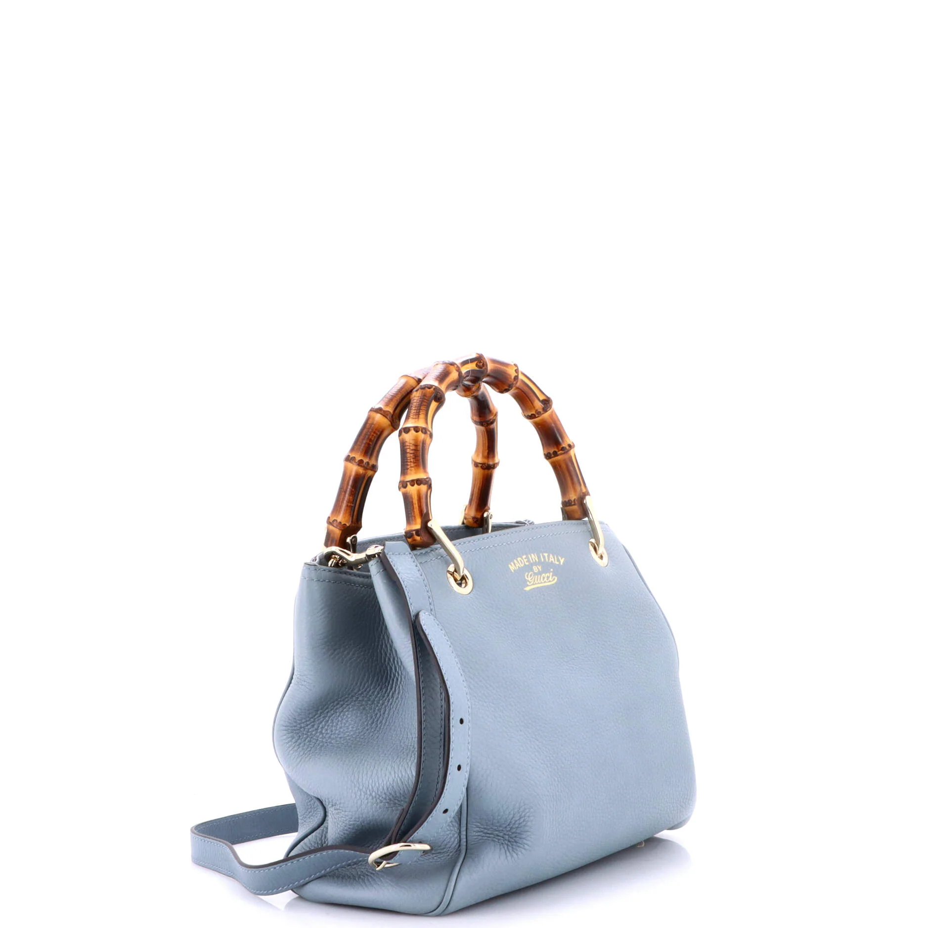 Bamboo Shopper Tote Leather Small - Image 2