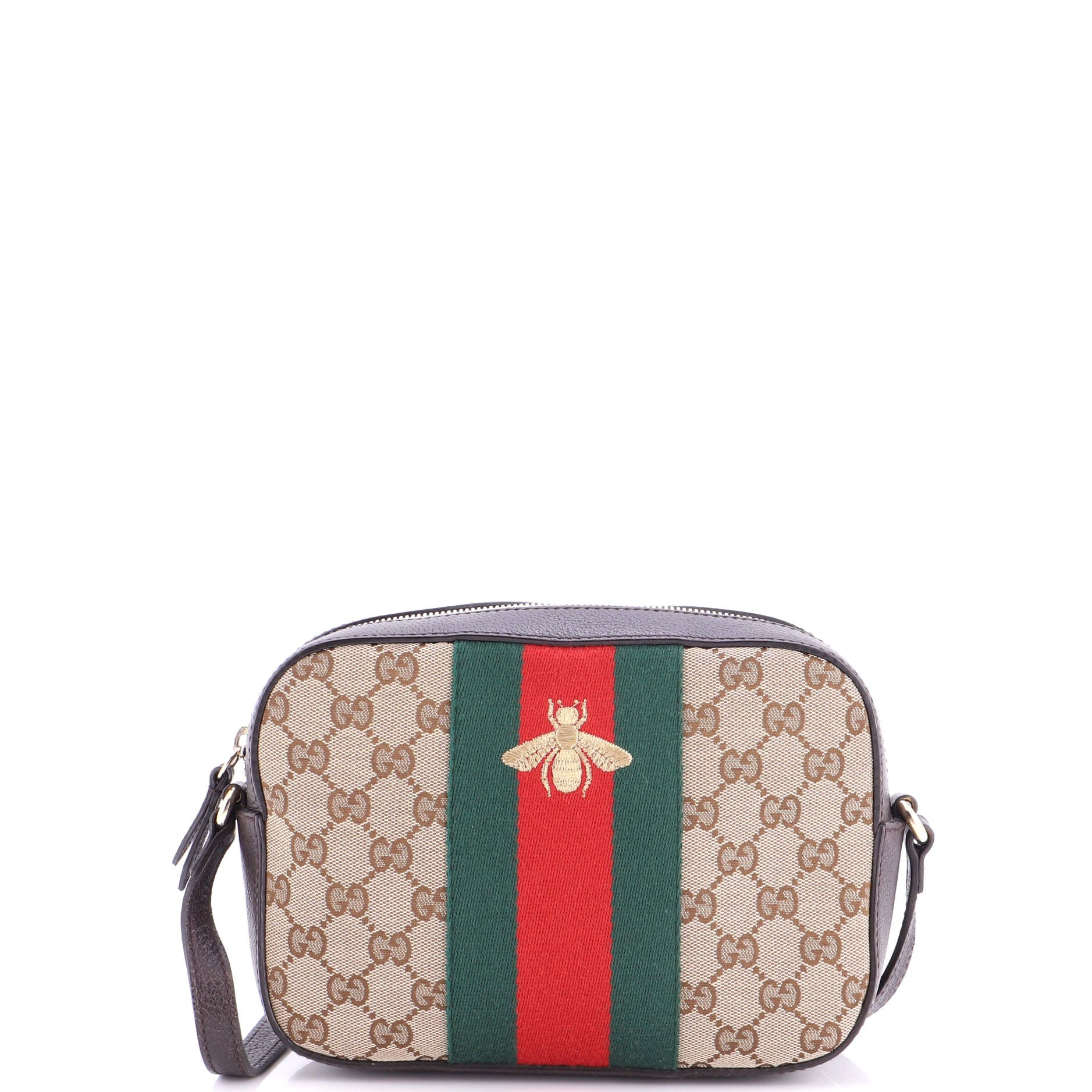 Bee Web Camera Bag GG Canvas
