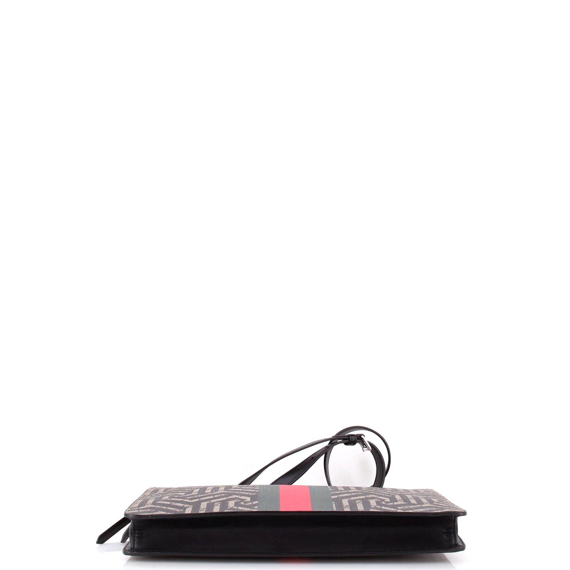 Bee Web Zip Messenger Bag Caleido GG Coated Canvas Large - Image 4