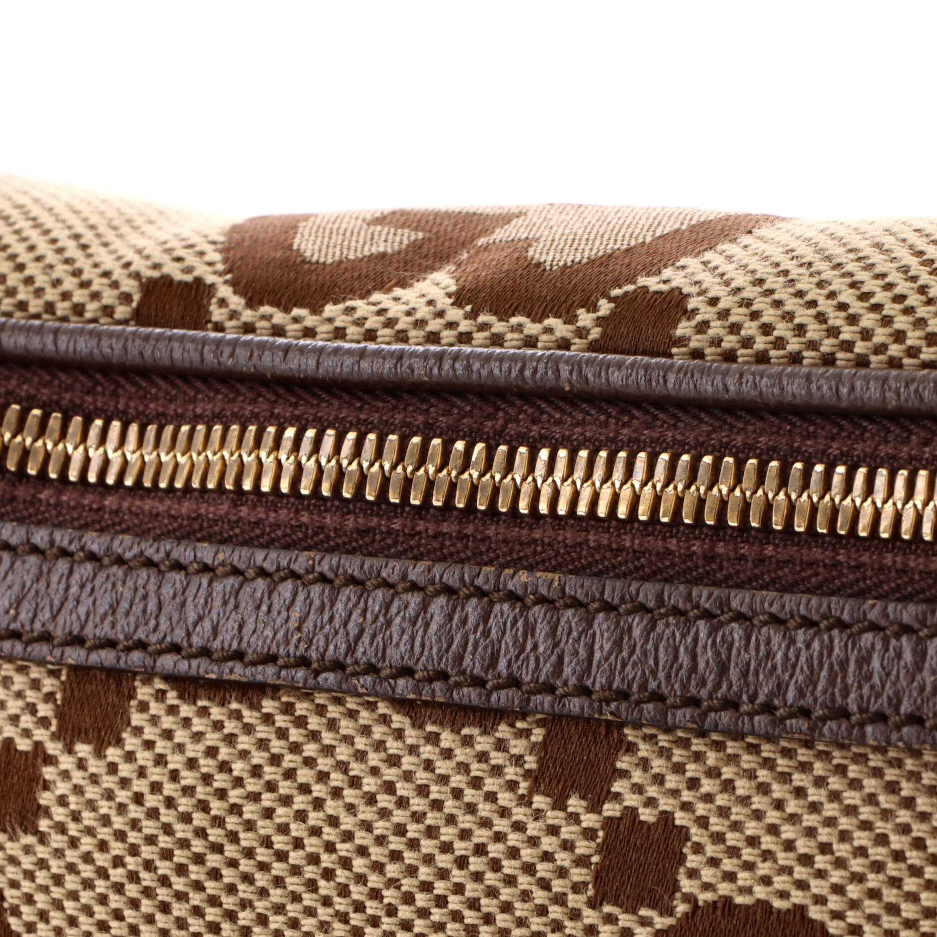 Belt Bag Jumbo GG Canvas with Leather Large - Image 6