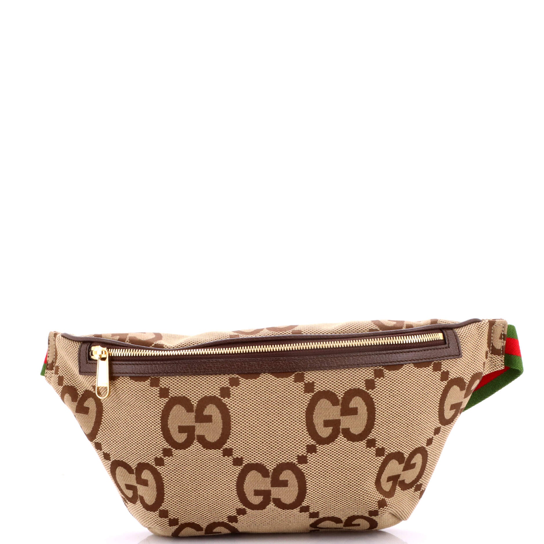 Belt Bag Jumbo GG Canvas with Leather Large