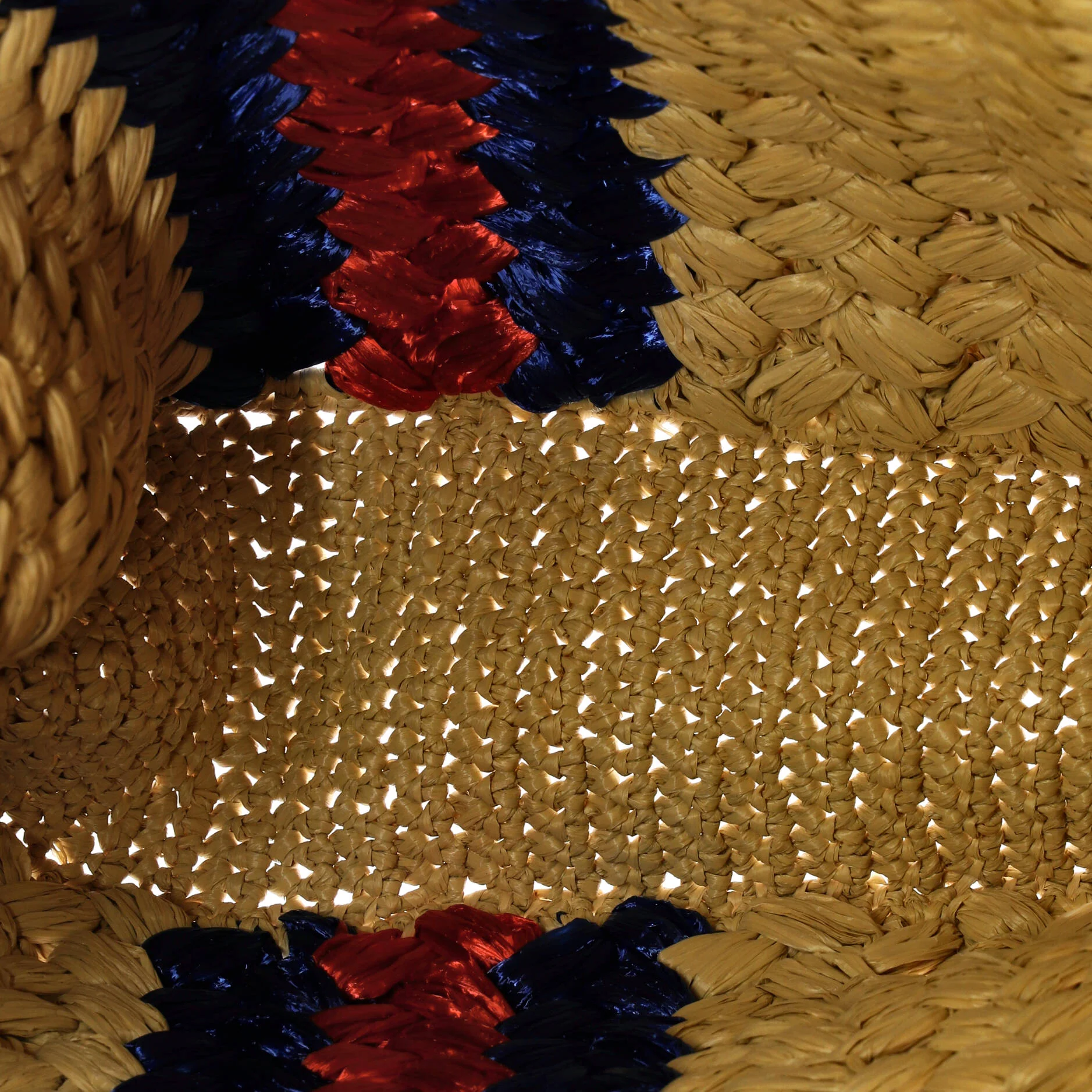 Blondie NM Open Tote Raffia Small - Image 6