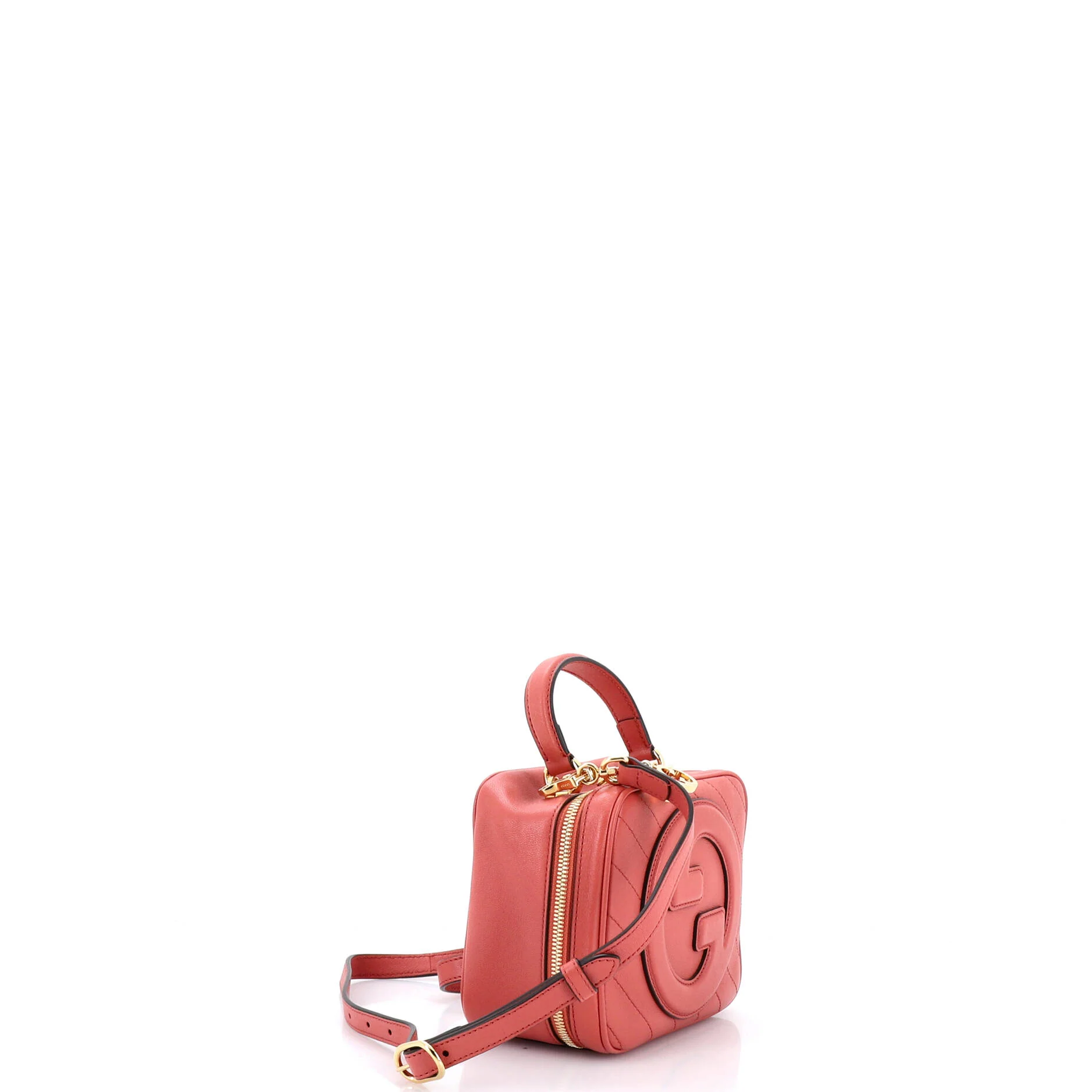 Blondie NM Top Handle Shoulder Bag Diagonal Quilted Leather - Image 2