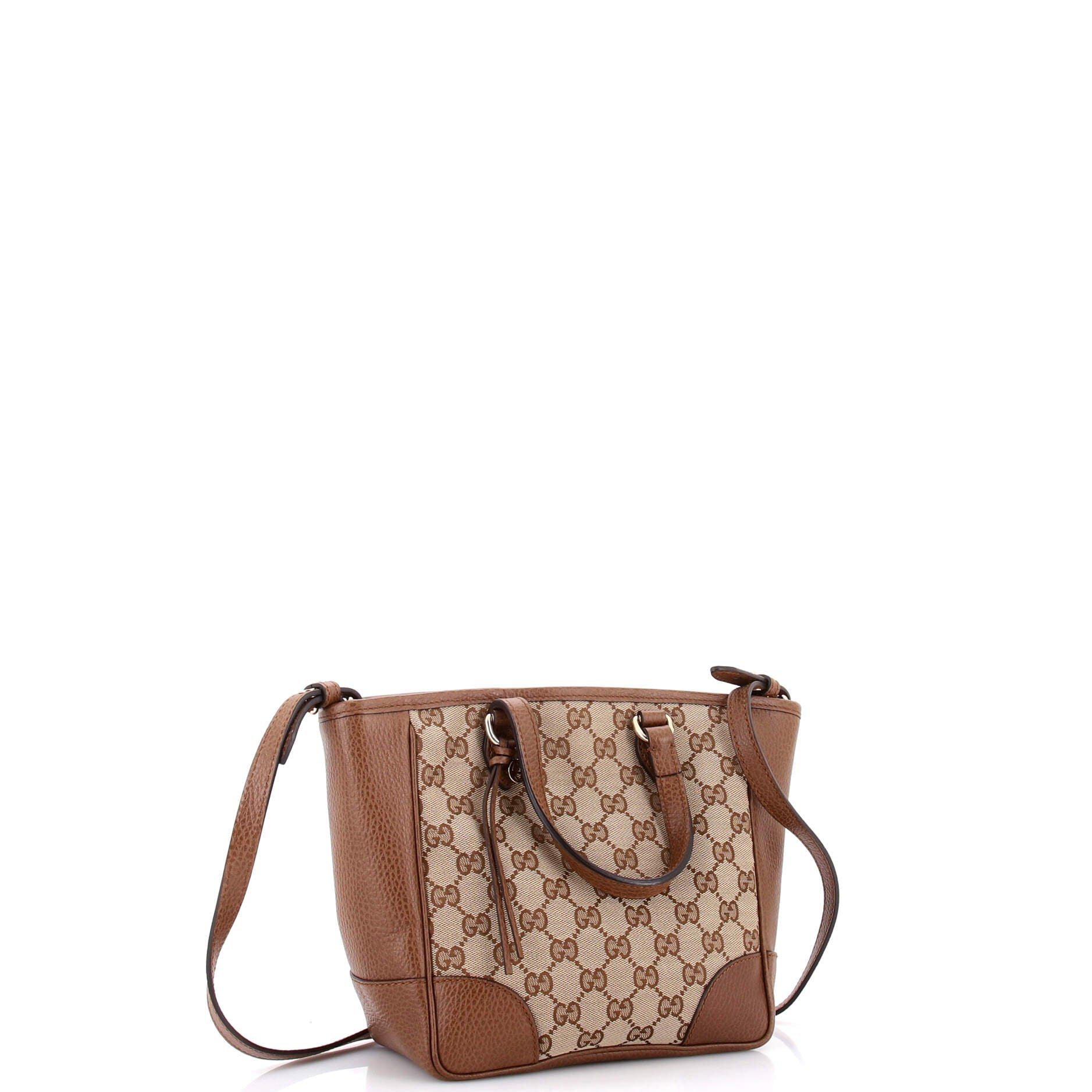 Bree Convertible Tote GG Canvas with Leather Small - Image 2