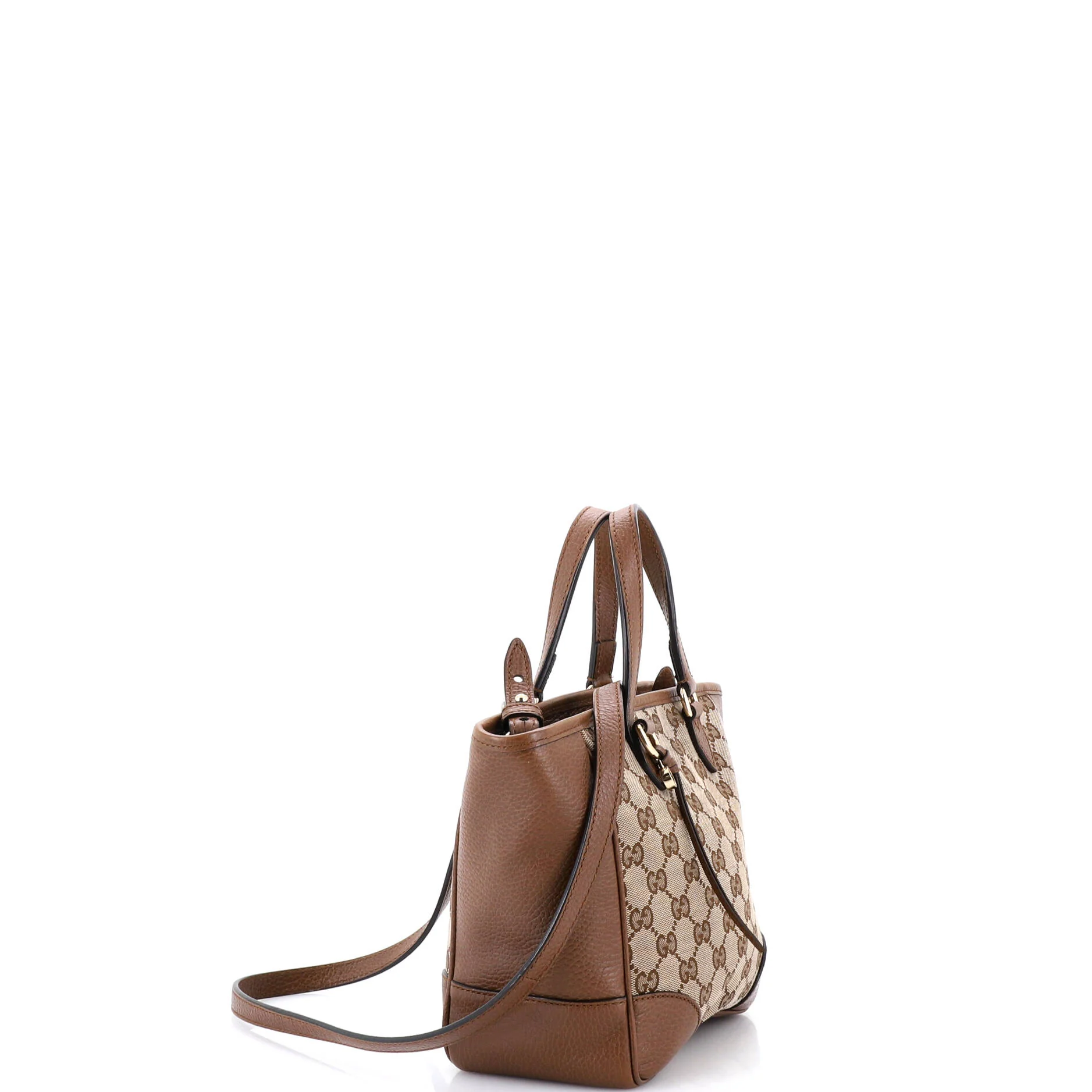 Bree Convertible Tote GG Canvas with Leather Small - Image 2