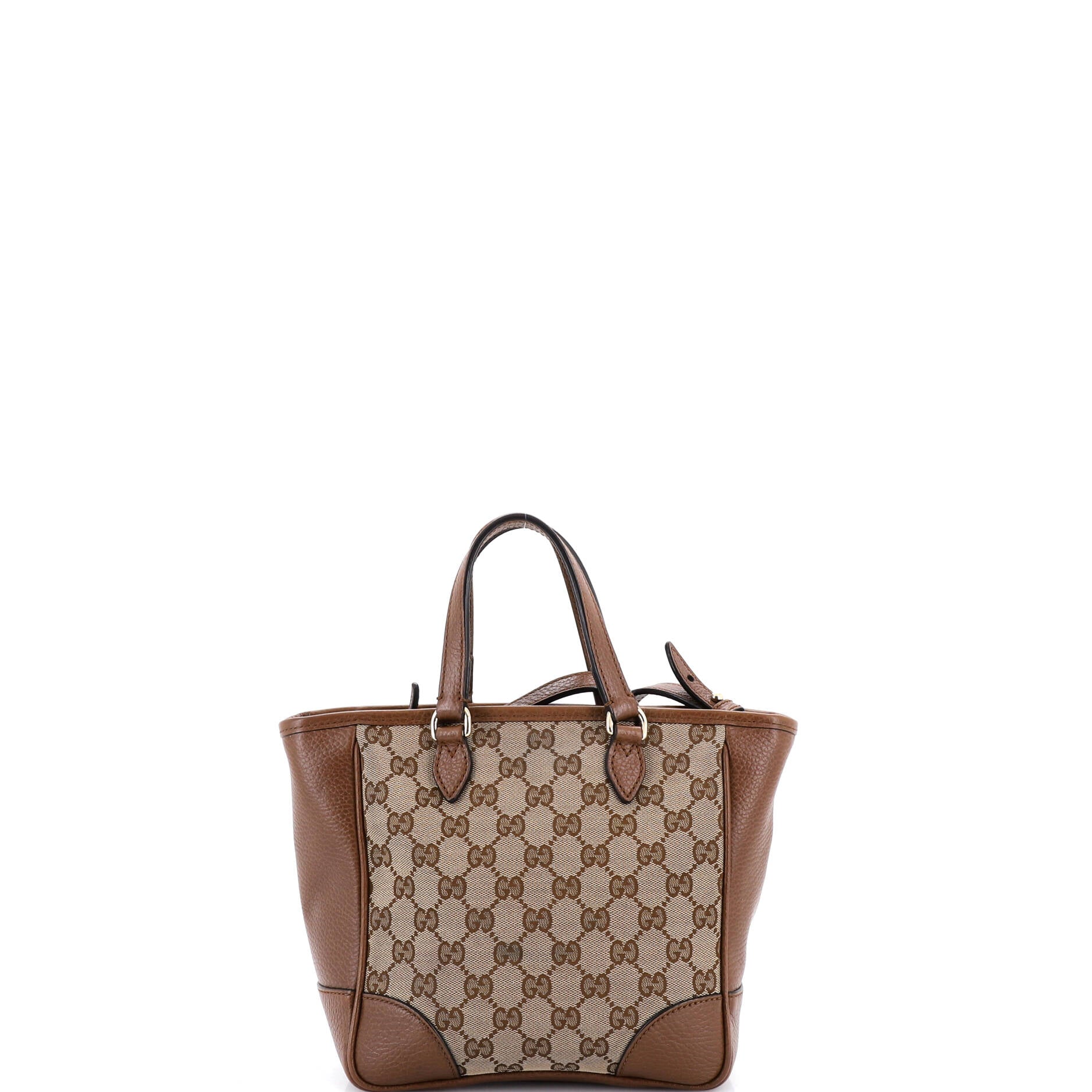 Bree Convertible Tote GG Canvas with Leather Small - Image 3