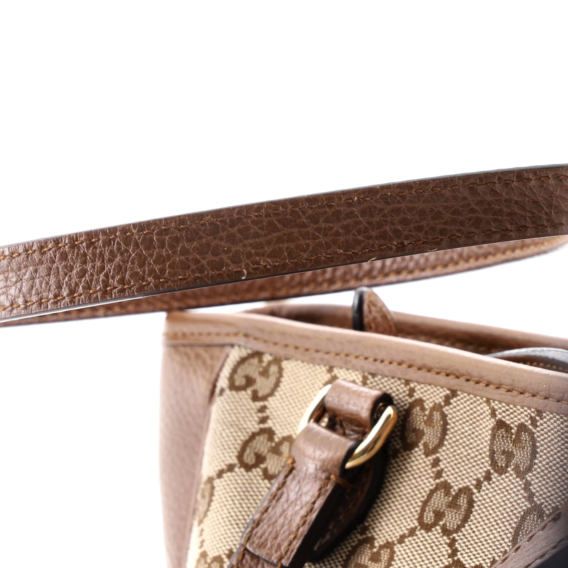 Bree Convertible Tote GG Canvas with Leather Small - Image 8