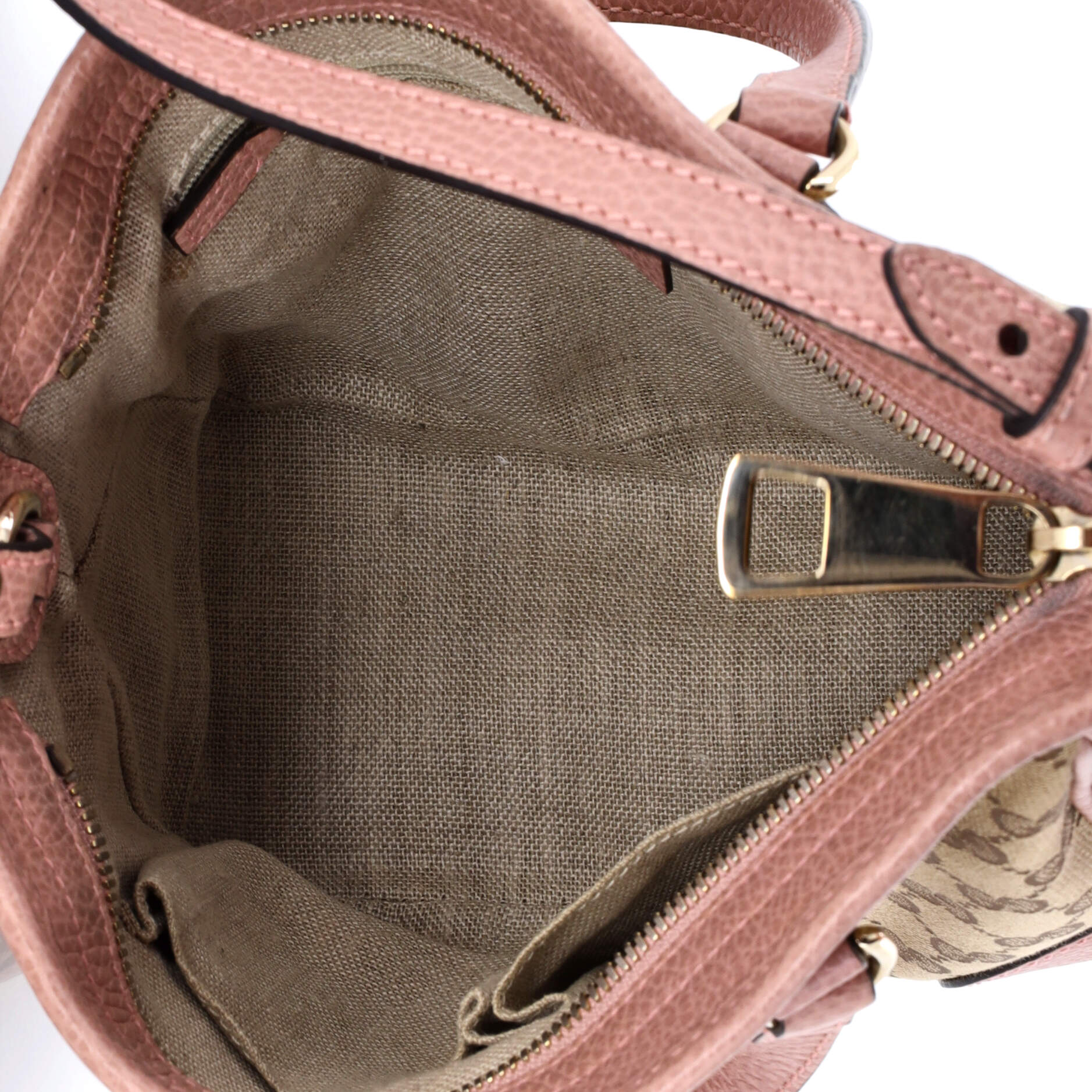 Bree Convertible Tote GG Canvas with Leather Small - Image 5