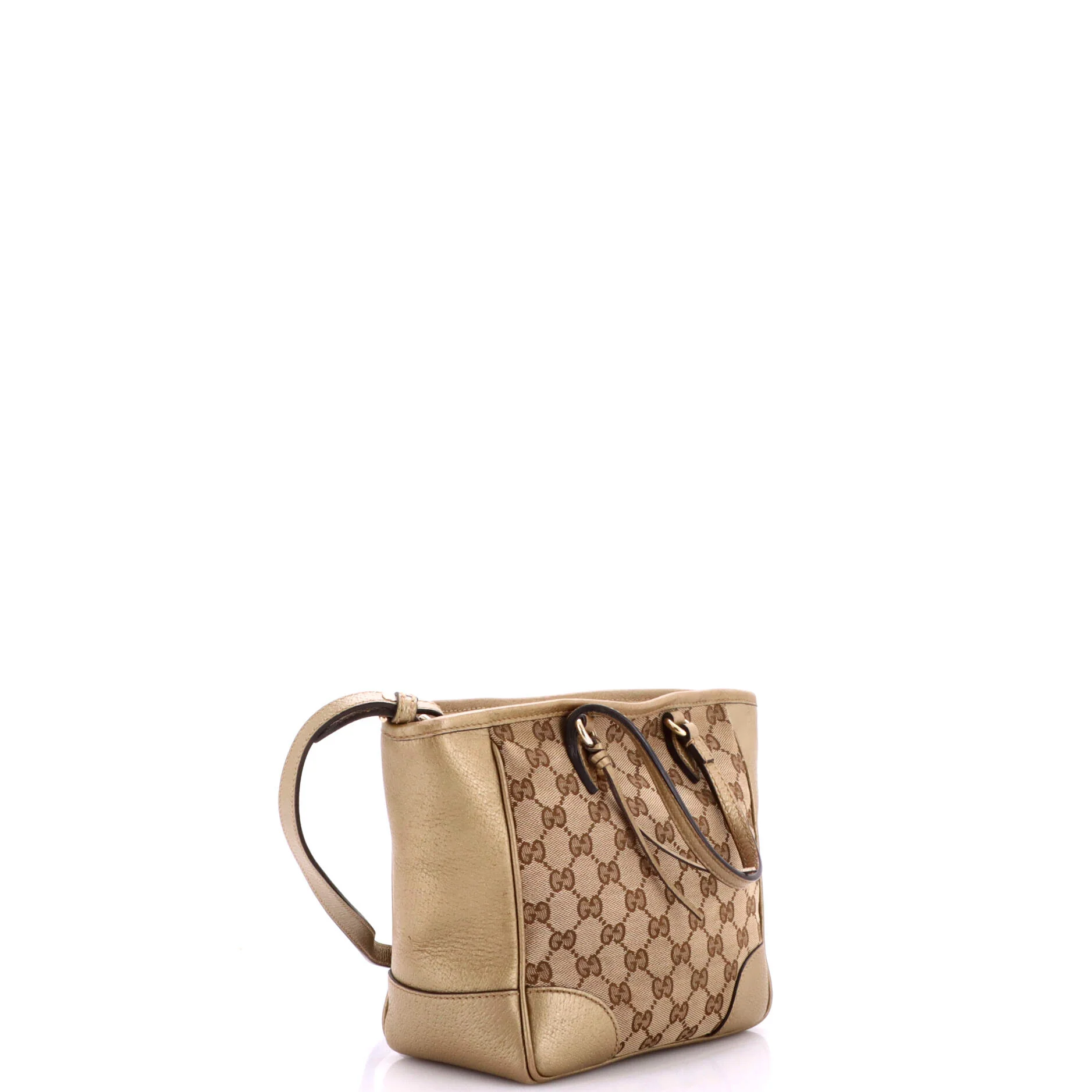 Bree Convertible Tote GG Canvas with Leather Small - Image 2