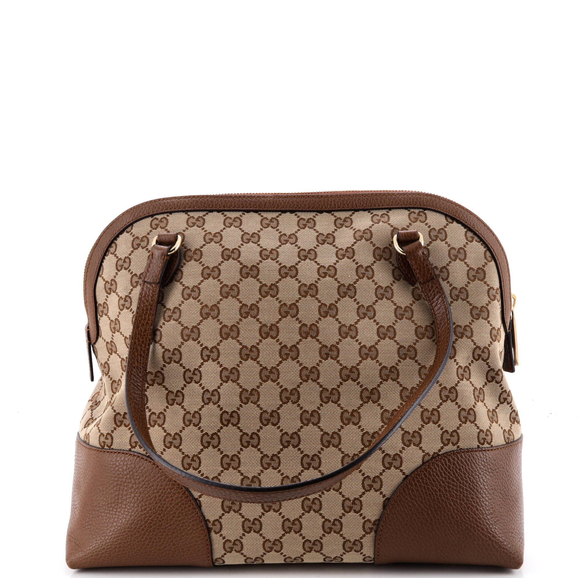 Bree Dome Tote GG Canvas with Leather Medium - Image 3