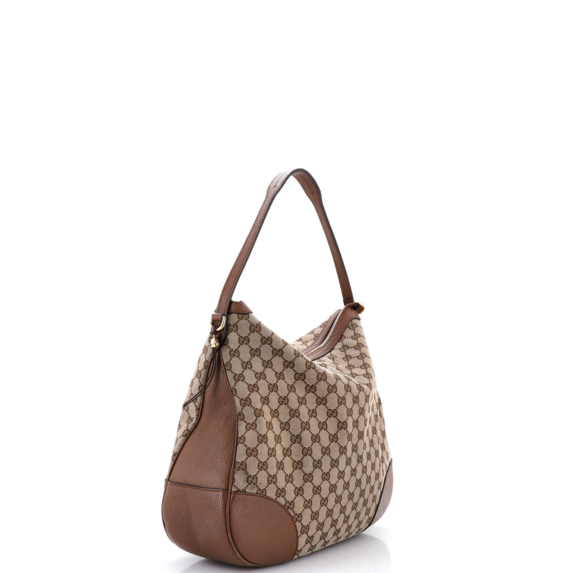Bree Hobo GG Canvas with Leather Large - Image 2