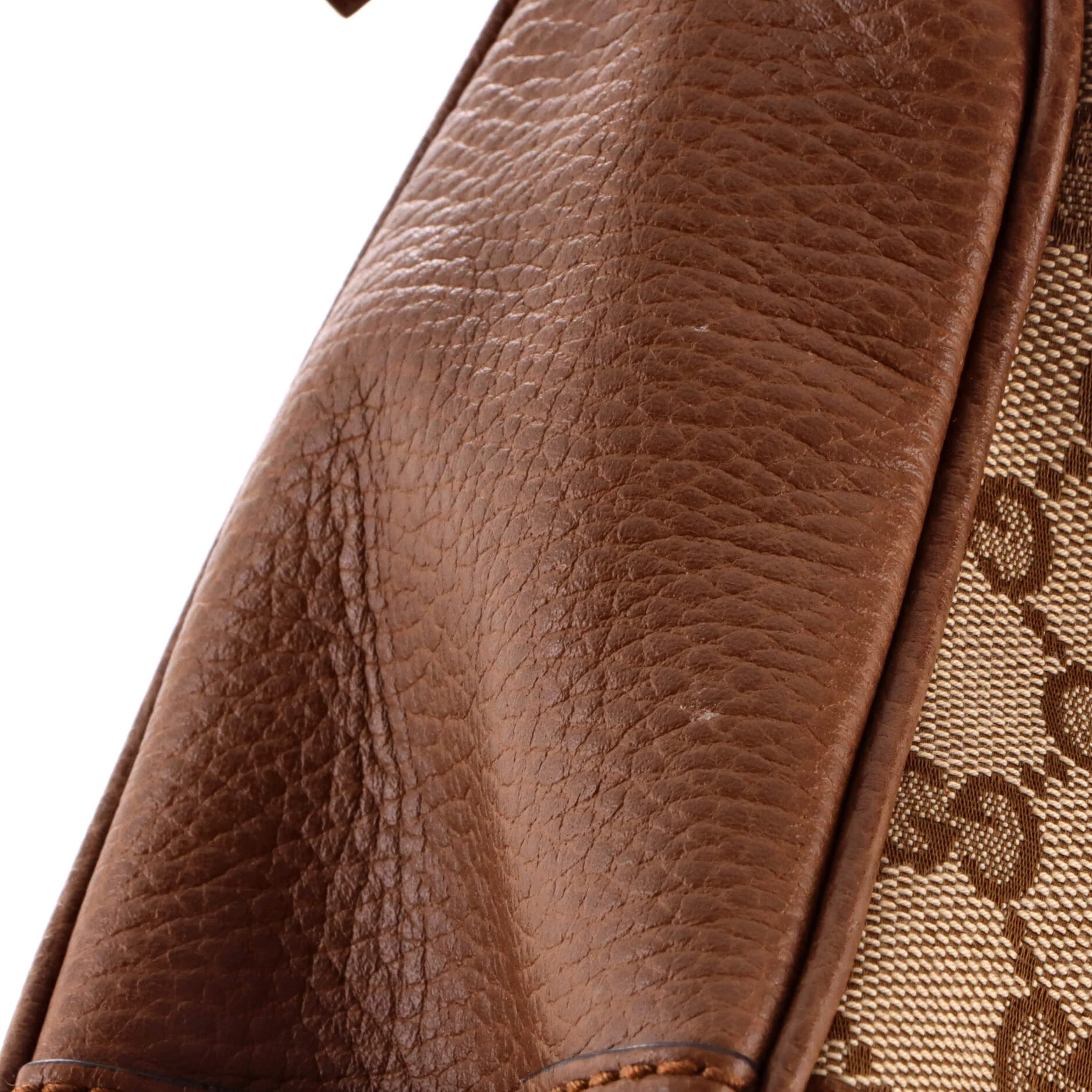 Bree Hobo GG Canvas with Leather Large - Image 6