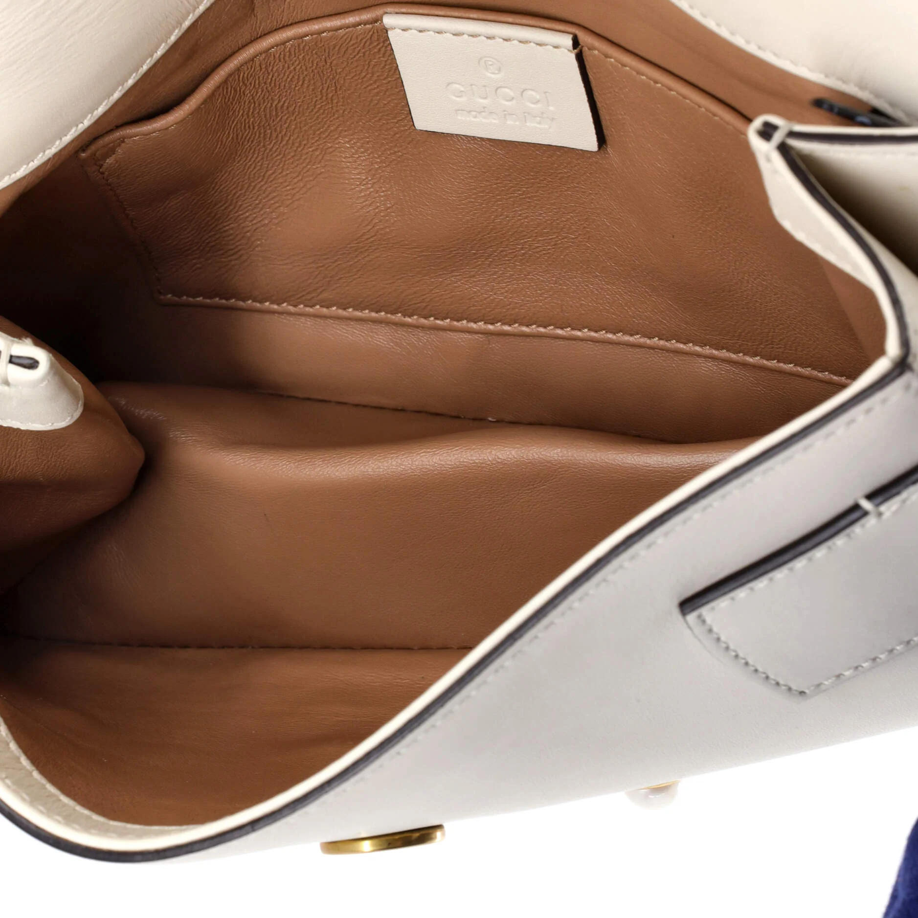 Broadway Pearly Bee Shoulder Bag Embellished Leather Mini - Image 5