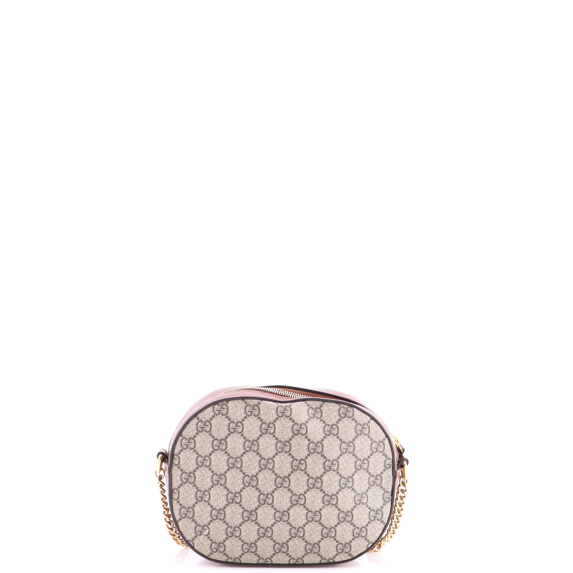 Chain Crossbody Bag GG Coated Canvas and Leather Mini - Image 3