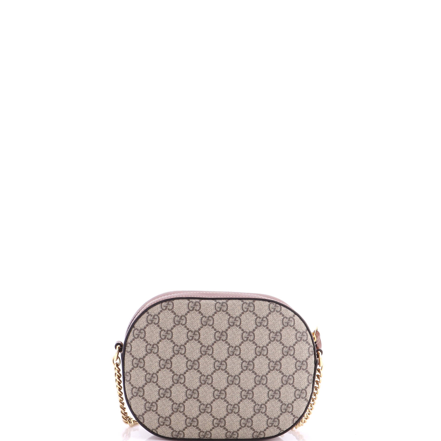 Chain Crossbody Bag GG Coated Canvas and Leather Mini - Image 3