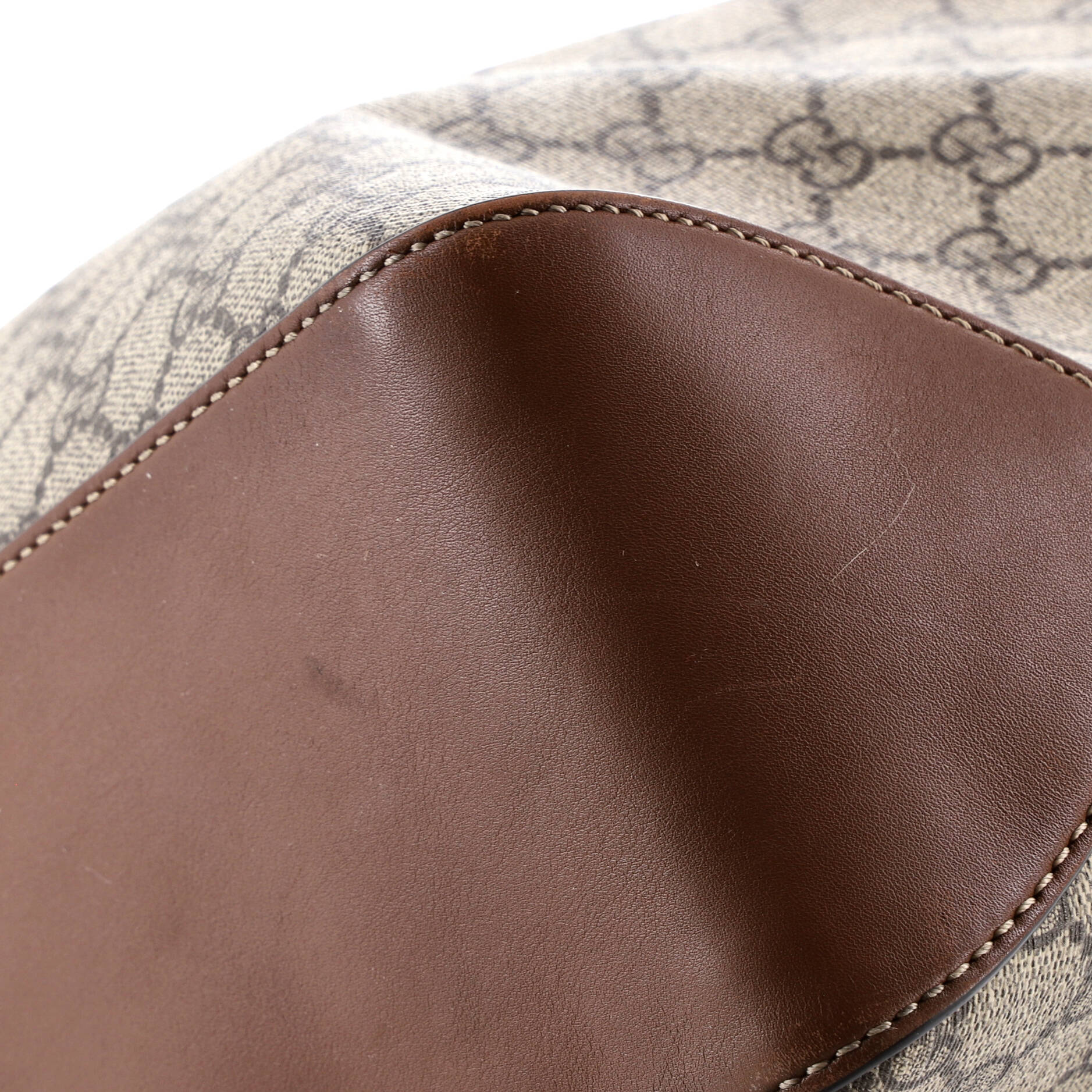 Chain Hobo GG Coated Canvas Large - Image 8