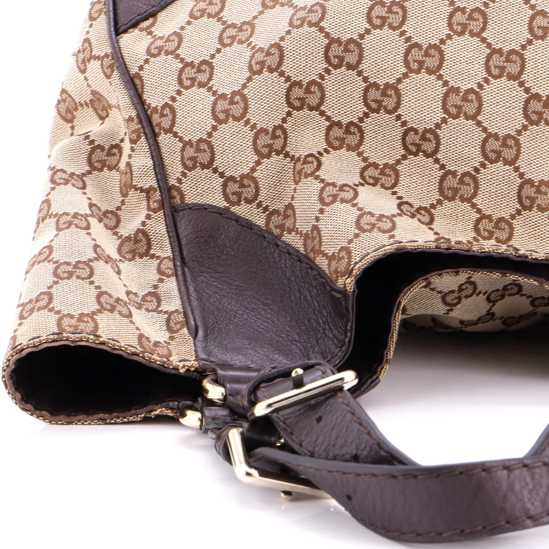 Charlotte Tote GG Canvas with Leather Large - Image 6