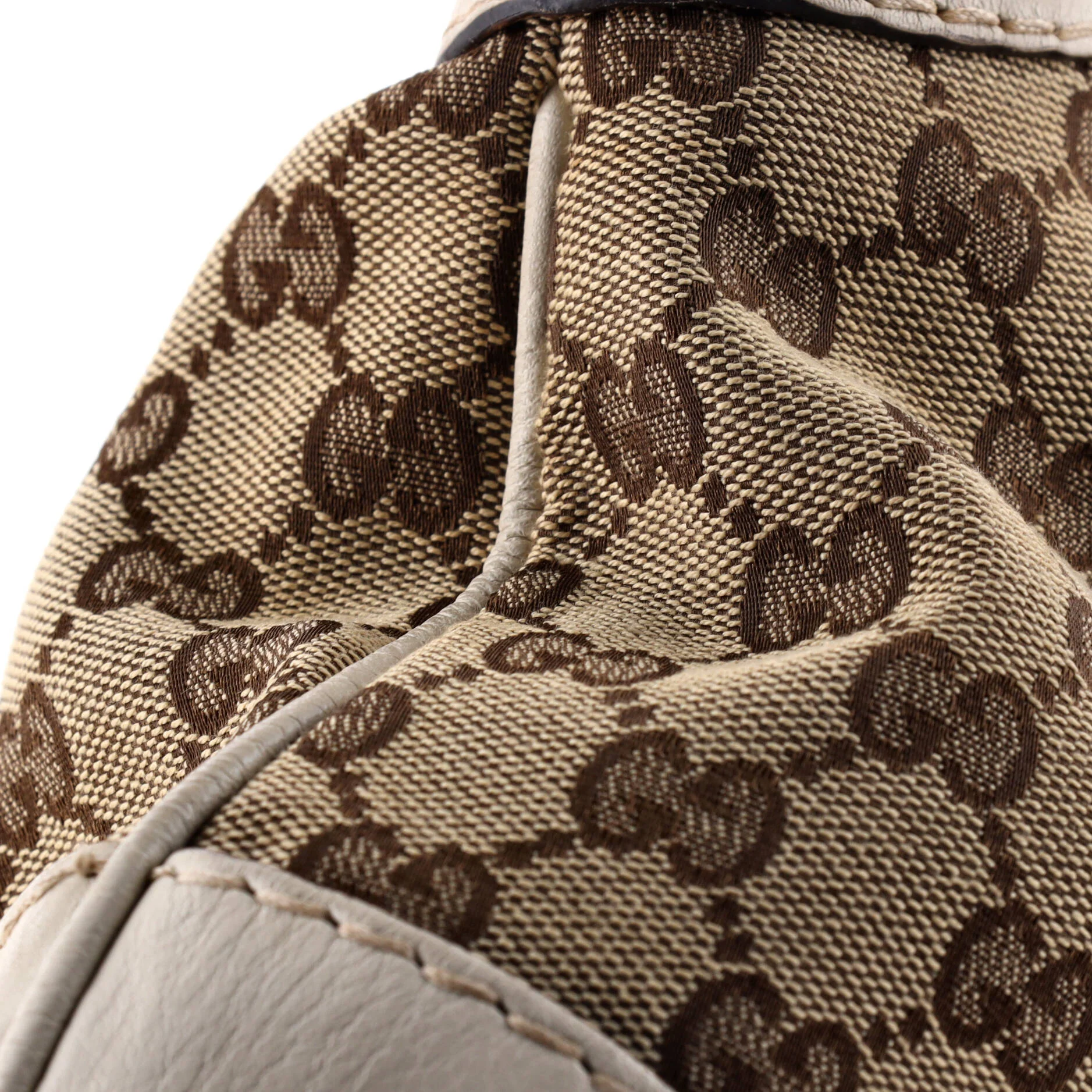 Charlotte Zip Hobo GG Canvas with Leather Medium - Image 6