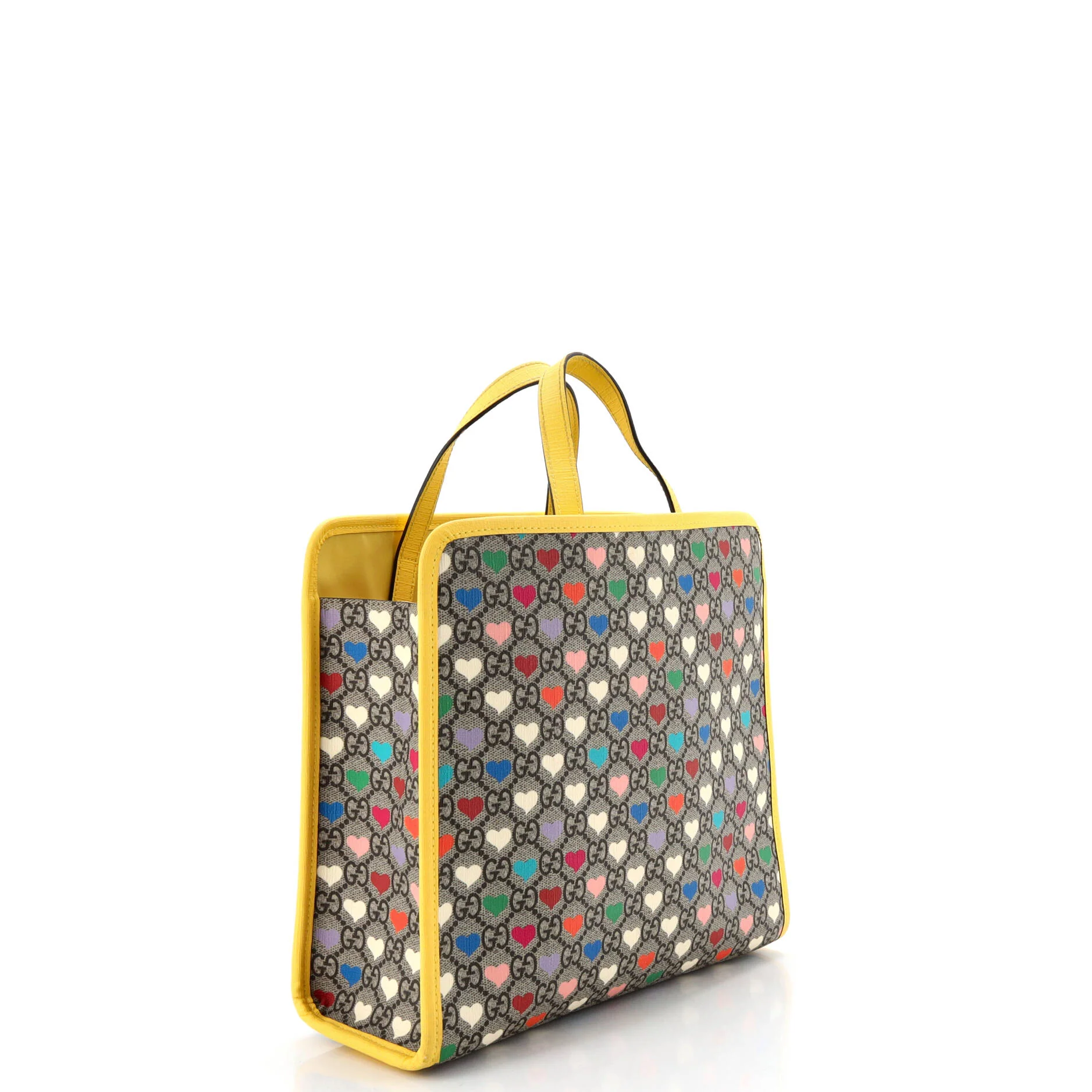 Children's Tote Printed GG Coated Canvas with Leather Medium - Image 2