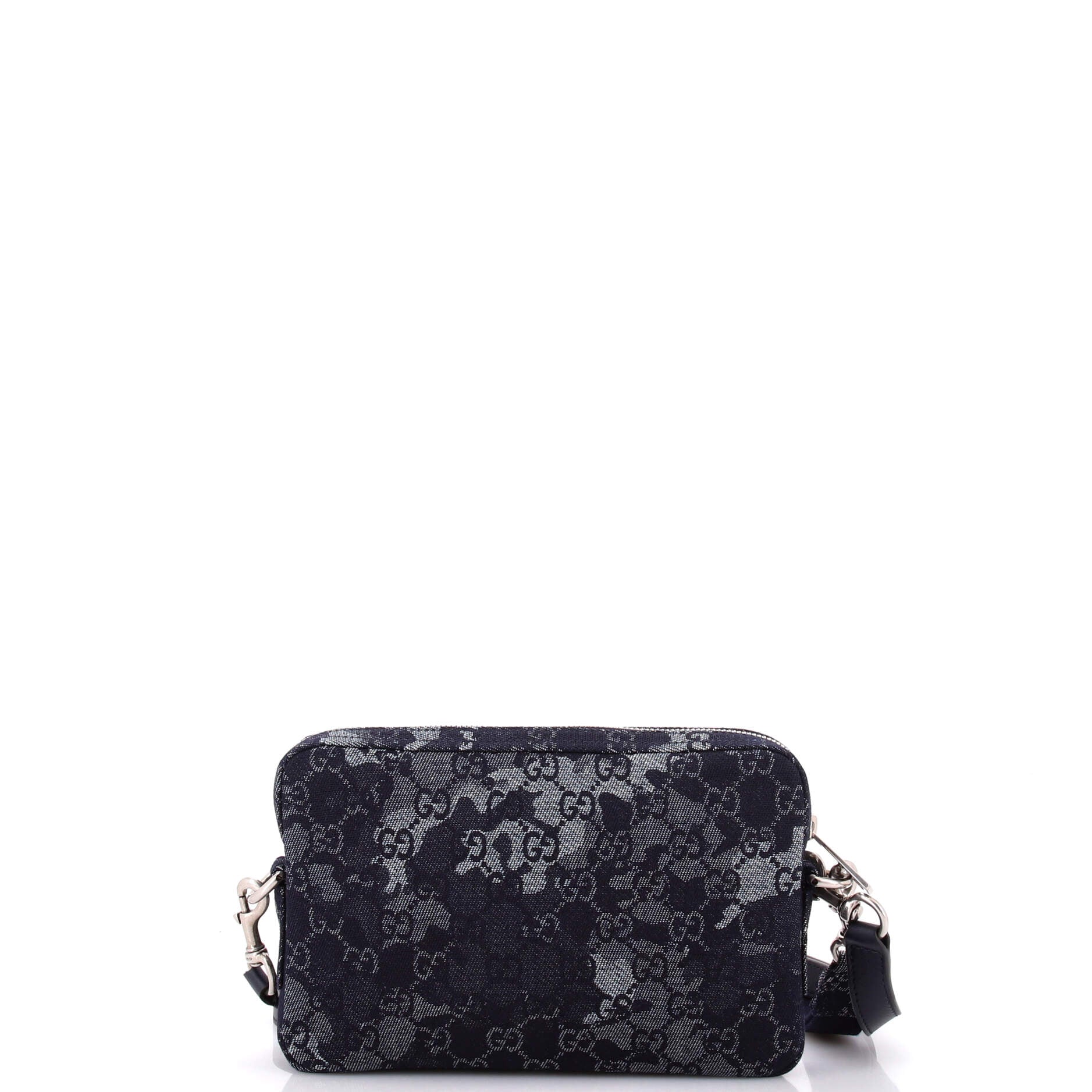 Convertible Crossbody Bag Camouflage GG Denim - Image 3
