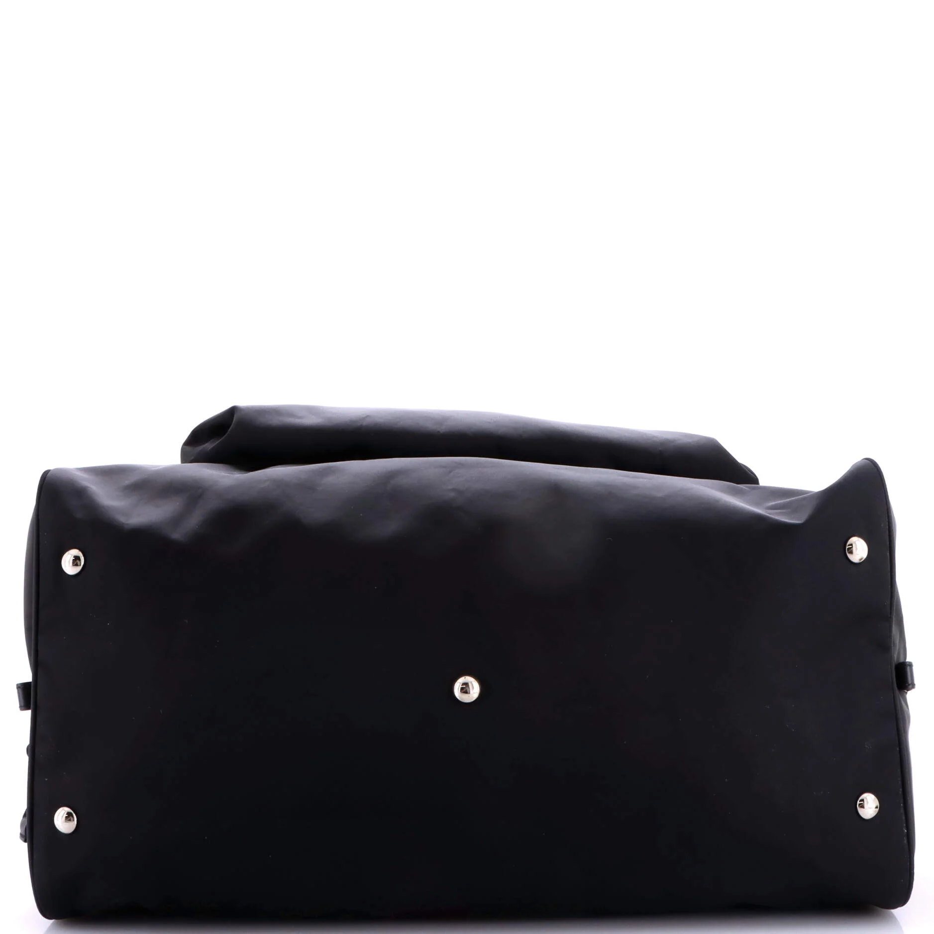 Convertible Front Pocket Web Duffle Bag Nylon Large - Image 4