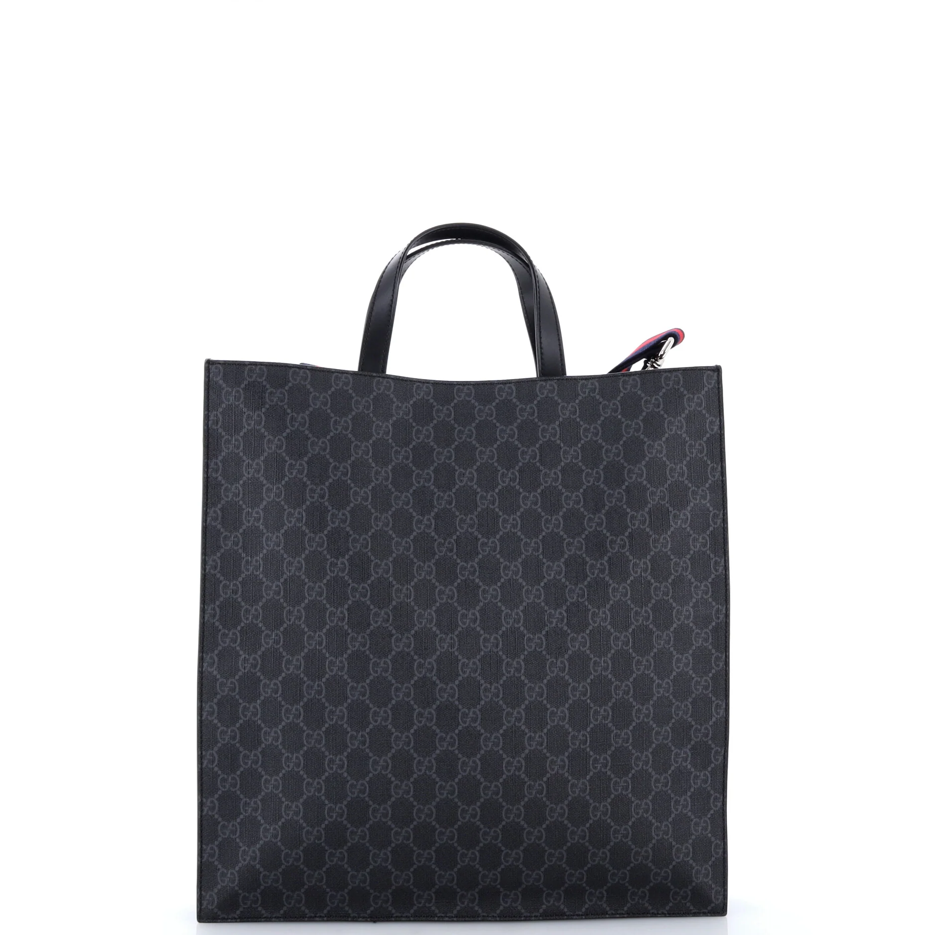 Convertible Soft Open Tote GG Coated Canvas Tall - Image 3