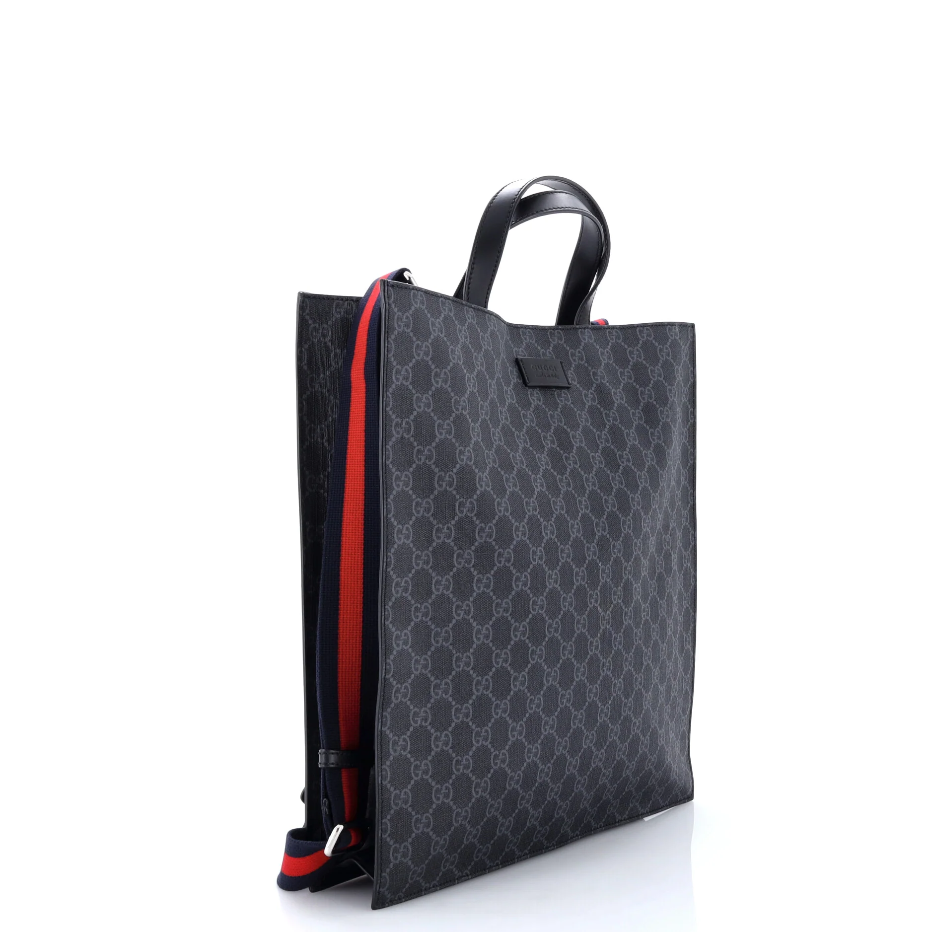 Convertible Soft Open Tote GG Coated Canvas Tall - Image 2
