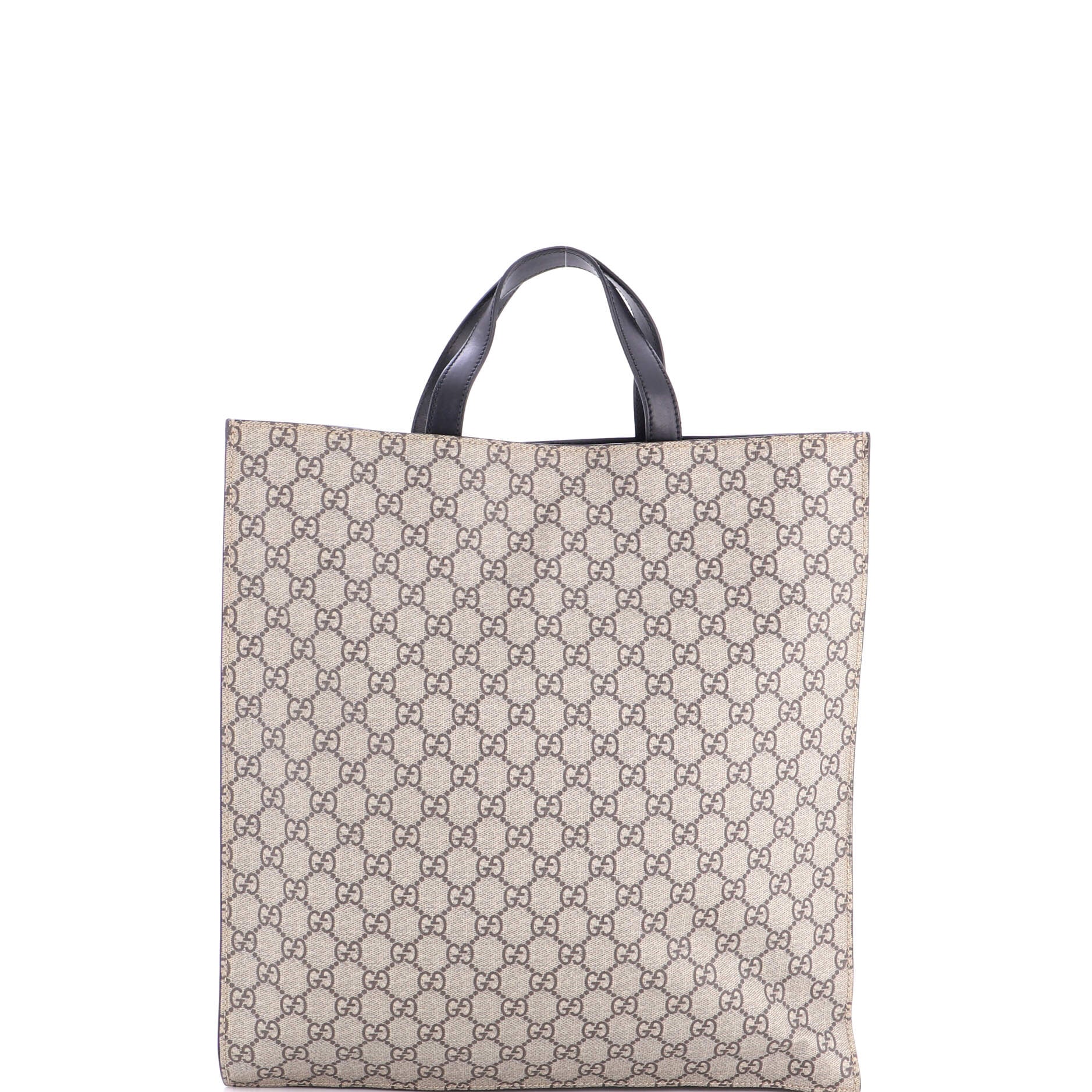 Convertible Soft Open Tote Printed GG Coated Canvas Tall - Image 3