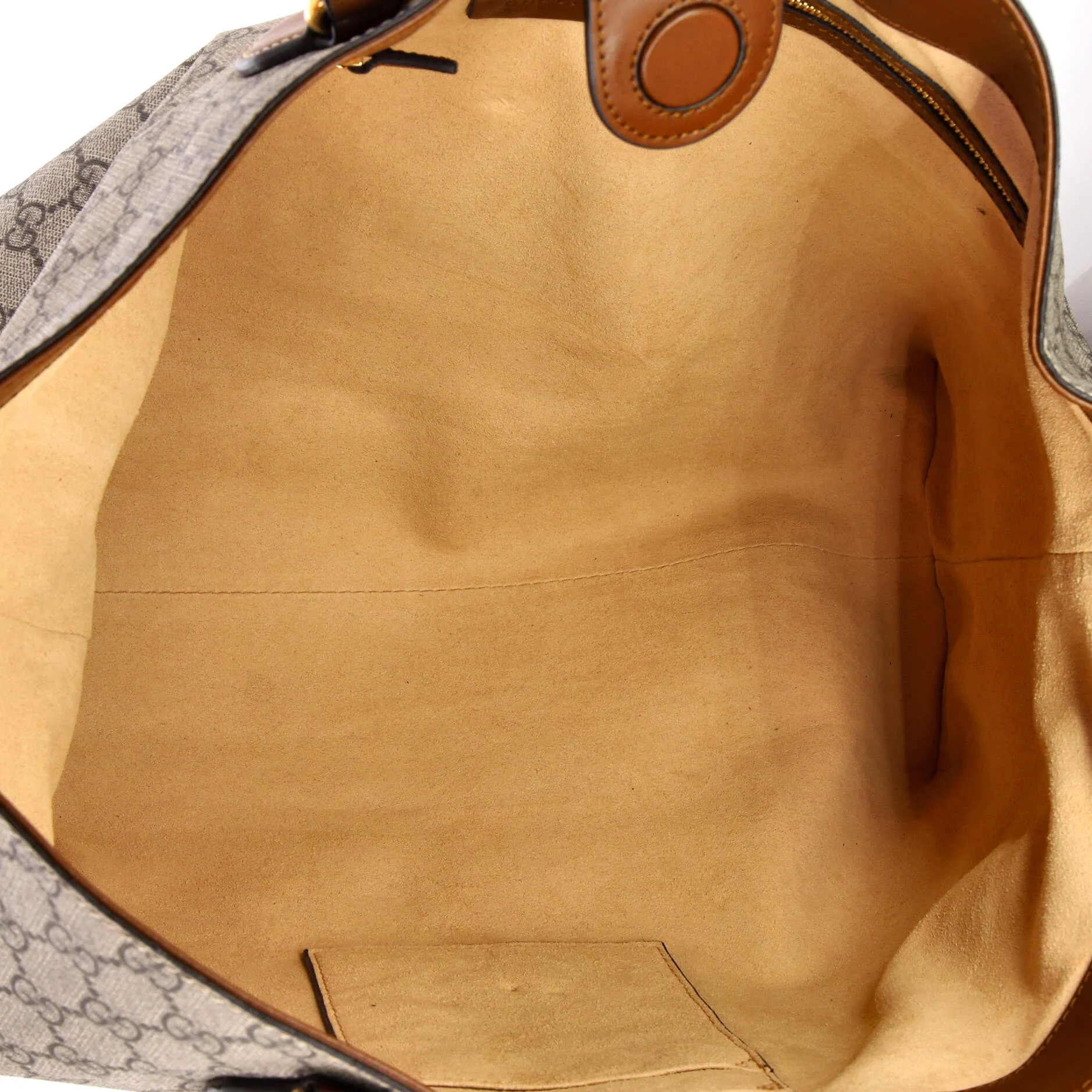 Convertible Soft Tote GG Coated Canvas with Leather Medium - Image 5